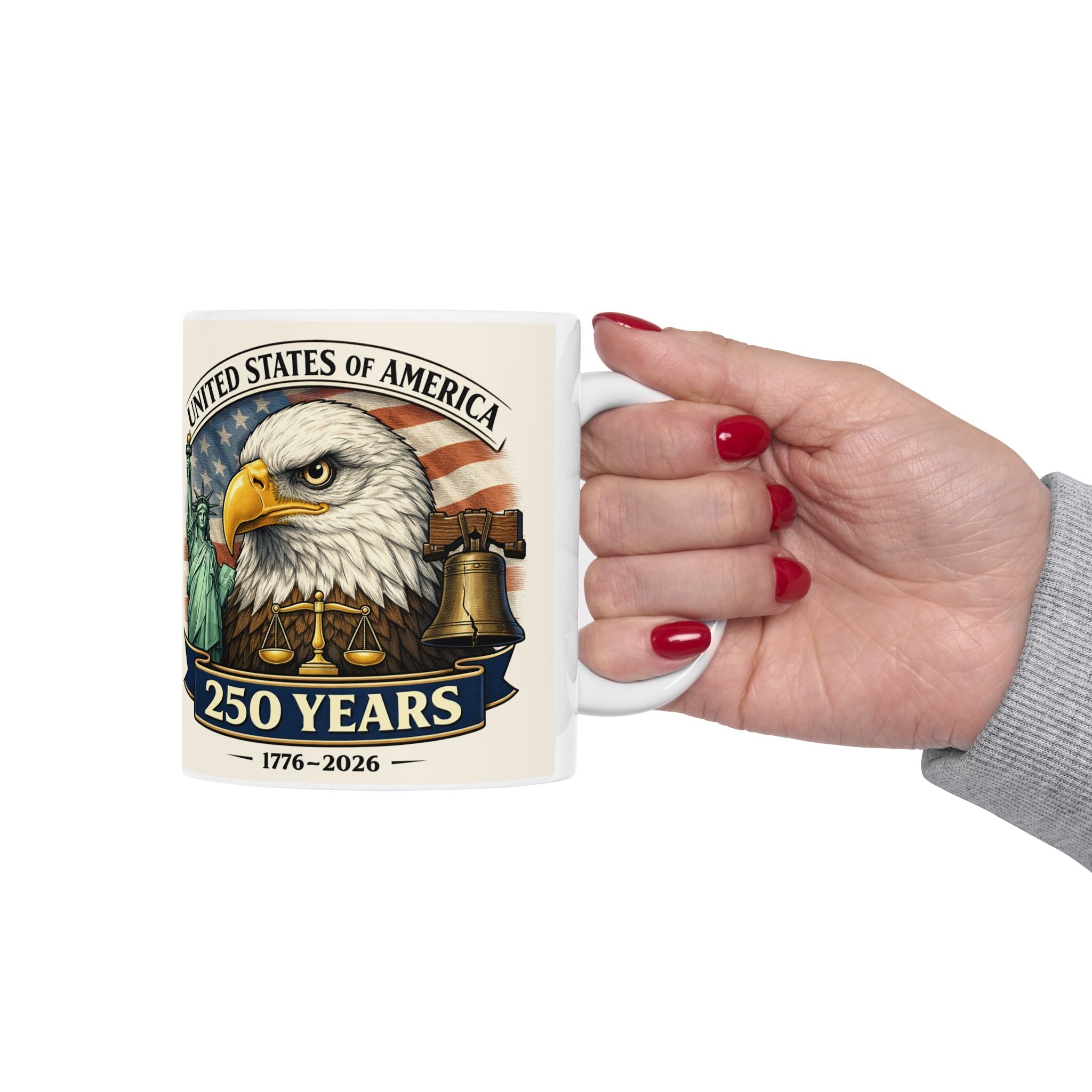 America 250 Years Mug
