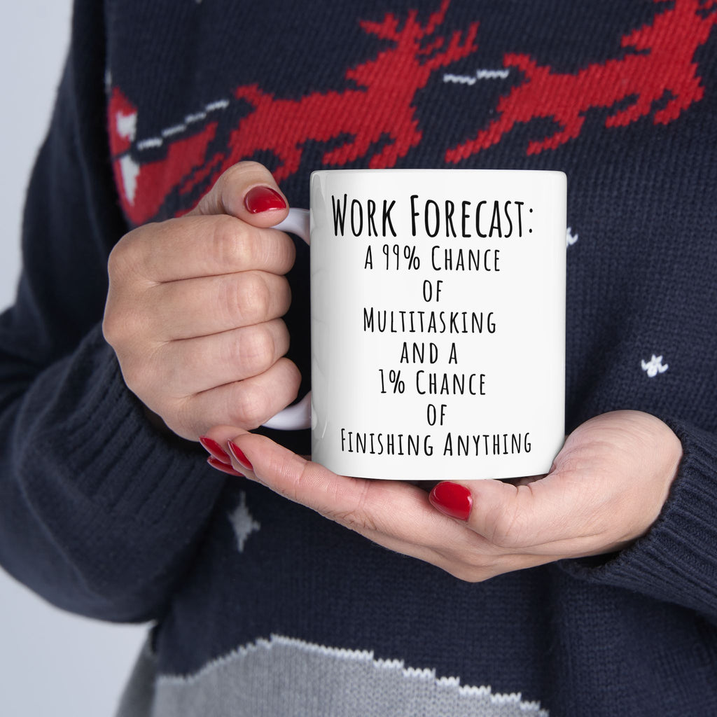 Funny Multitasking Coffee Mug