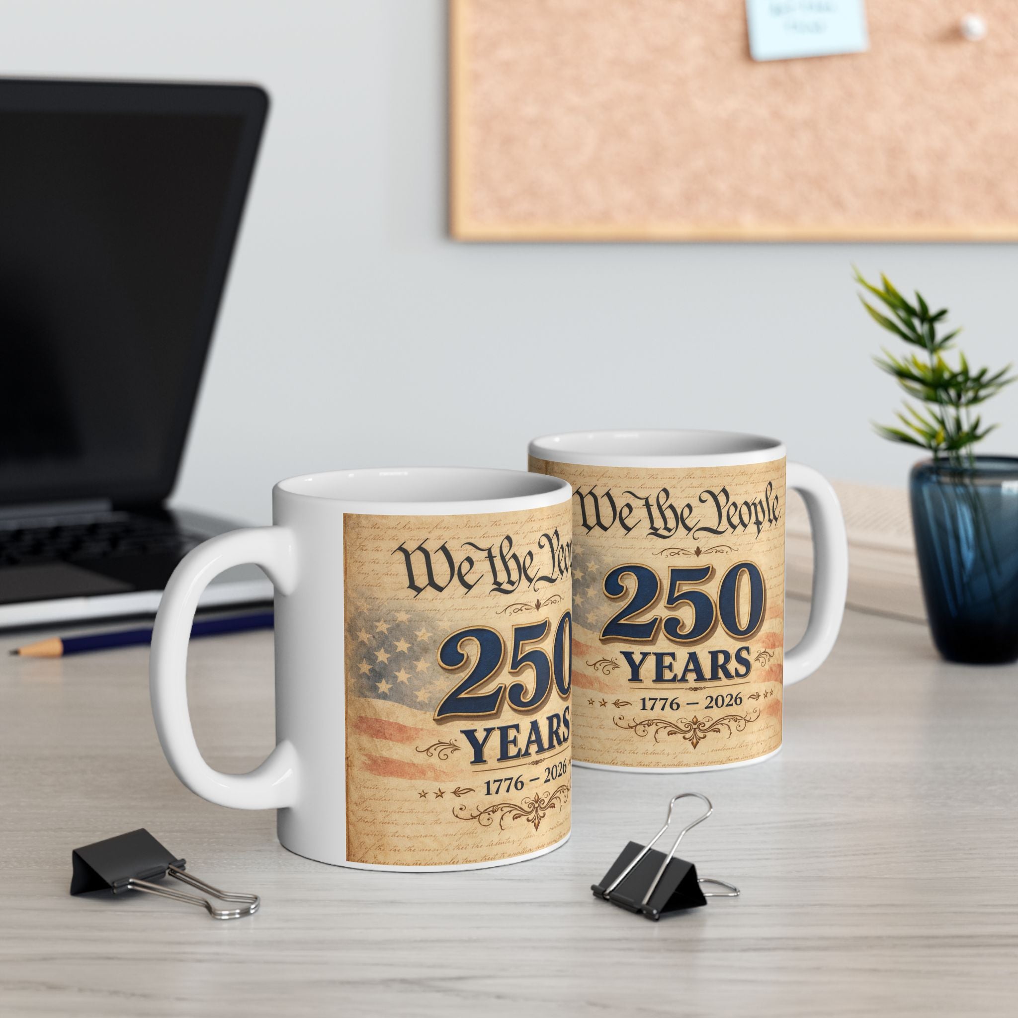 We The People 250 Years Mug
