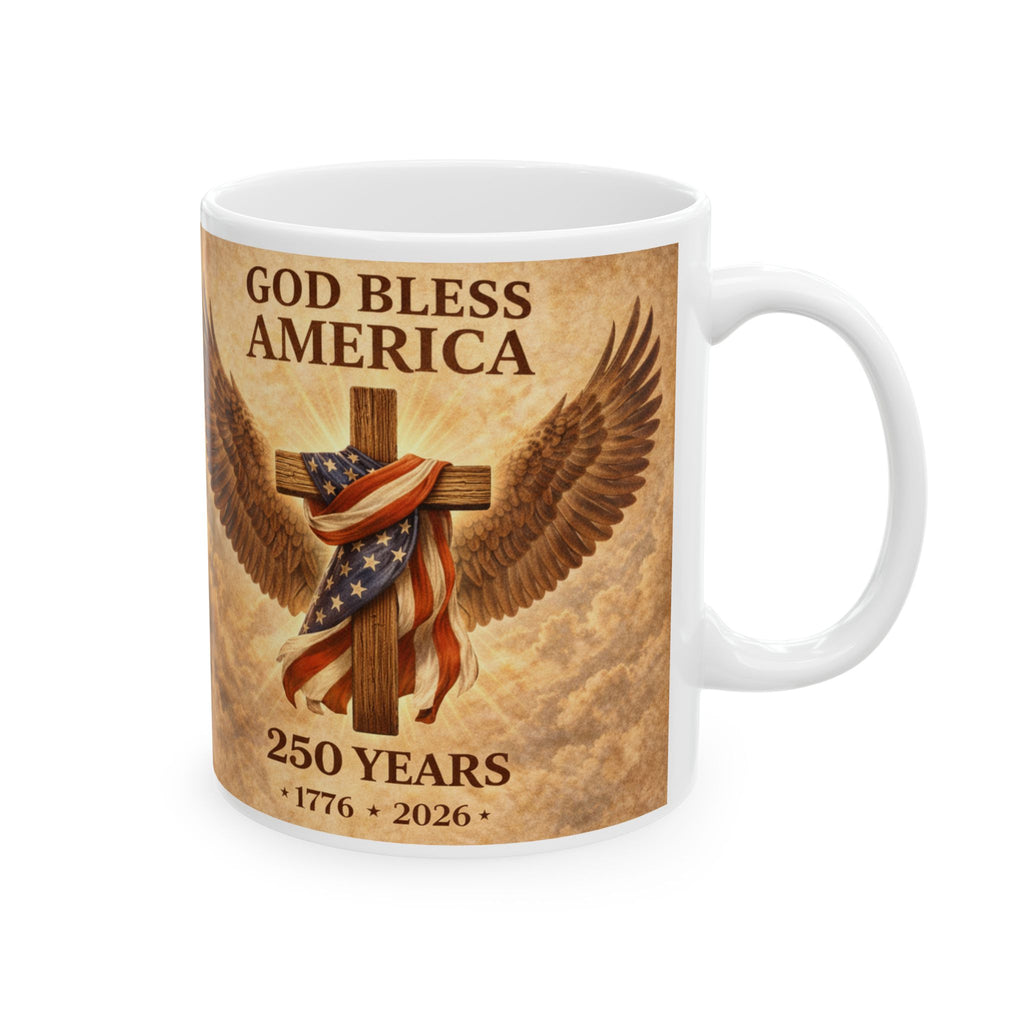 God Bless America Mug