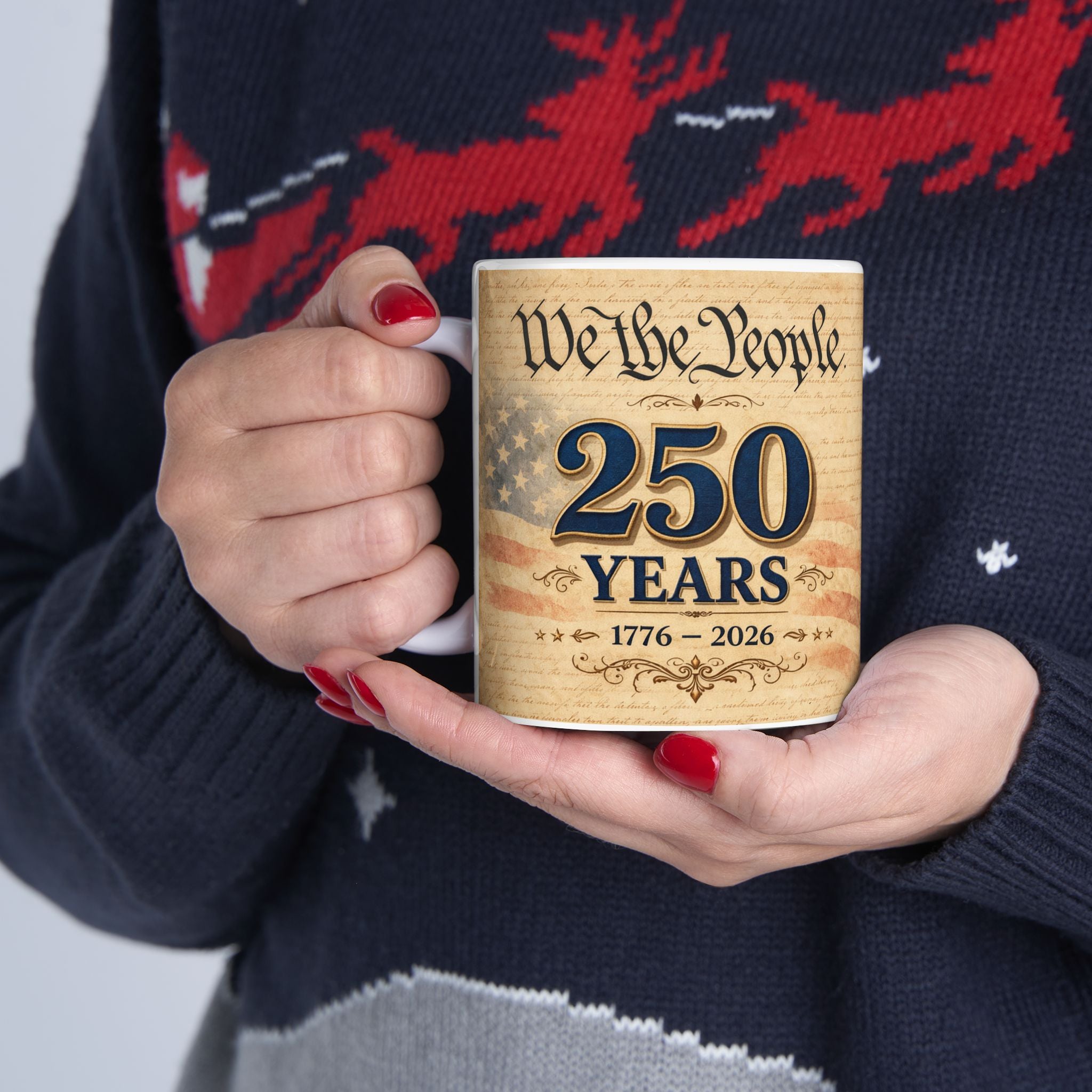We The People 250 Years Mug