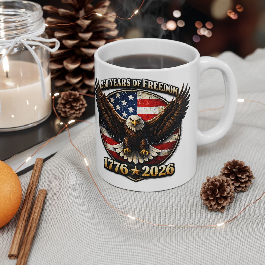 250 Years of Freedom Eagle Mug