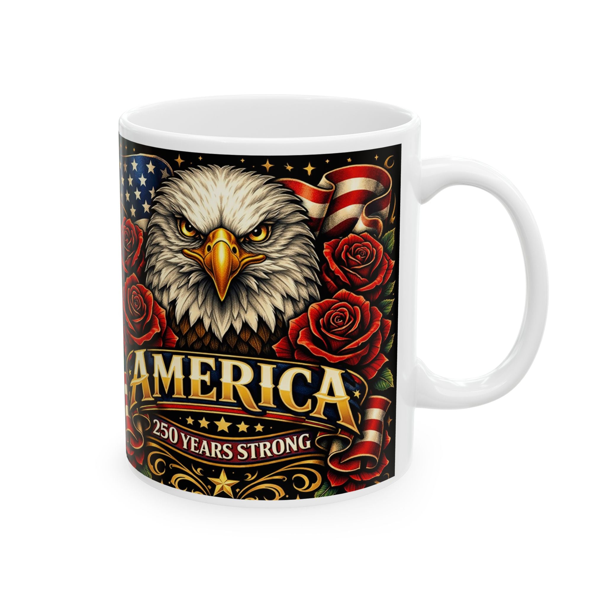 America 250 Years Strong Mug