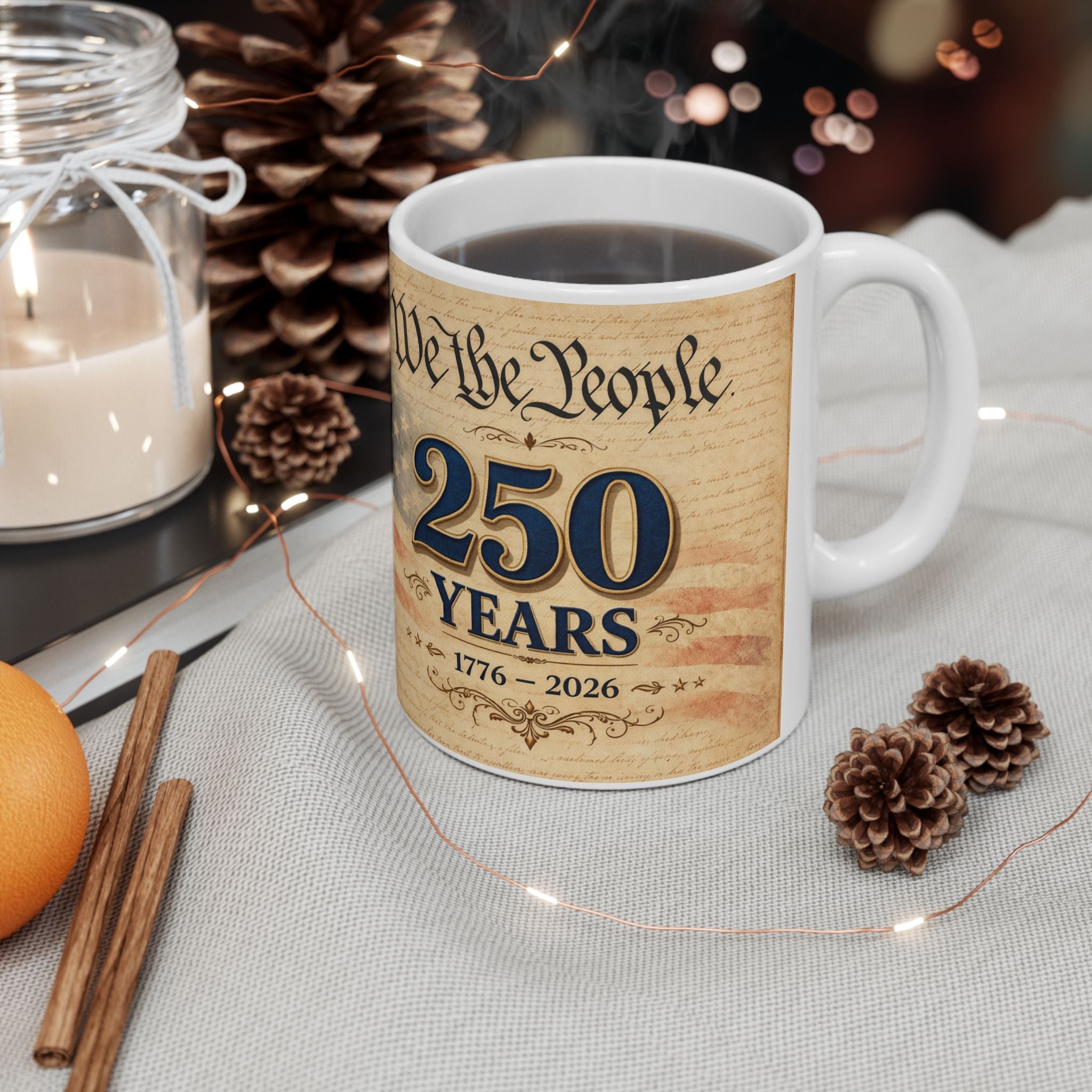 We The People 250 Years Mug
