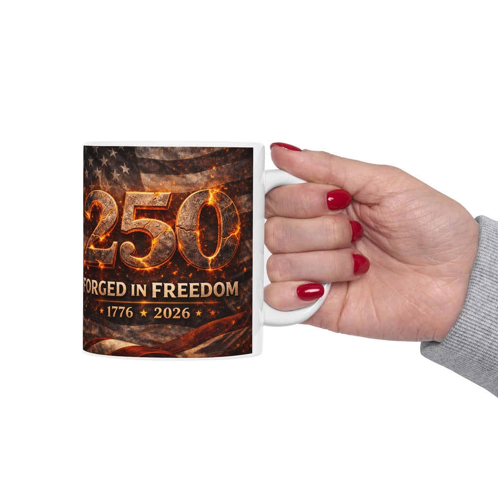 250 Years Forged in Freedom Mug
