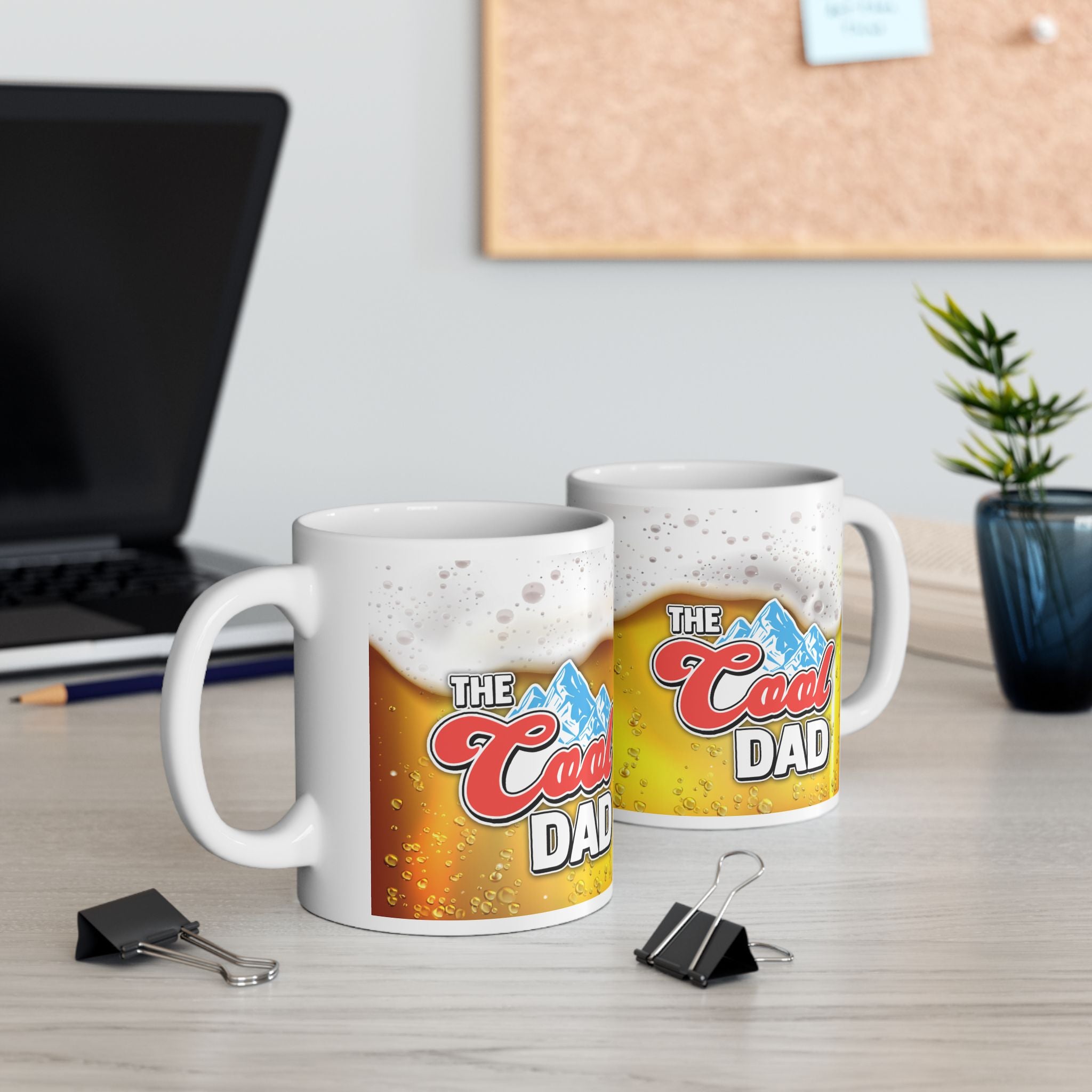 The Cool Dad Funny Beer Mug