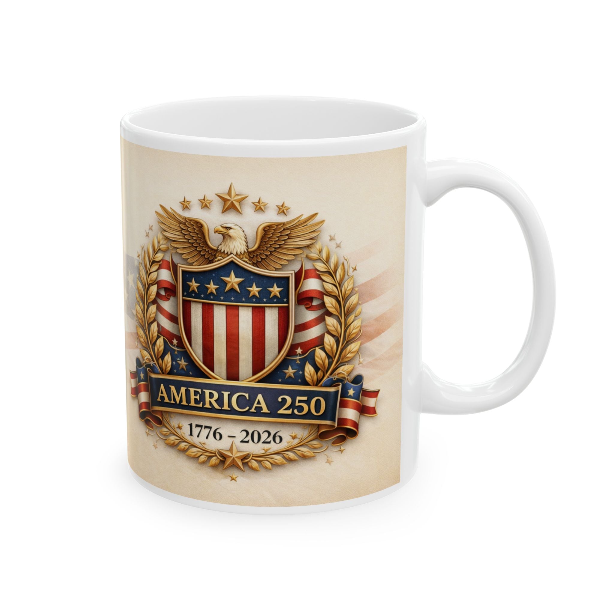 America 250 Anniversary Mug 1776–2026
