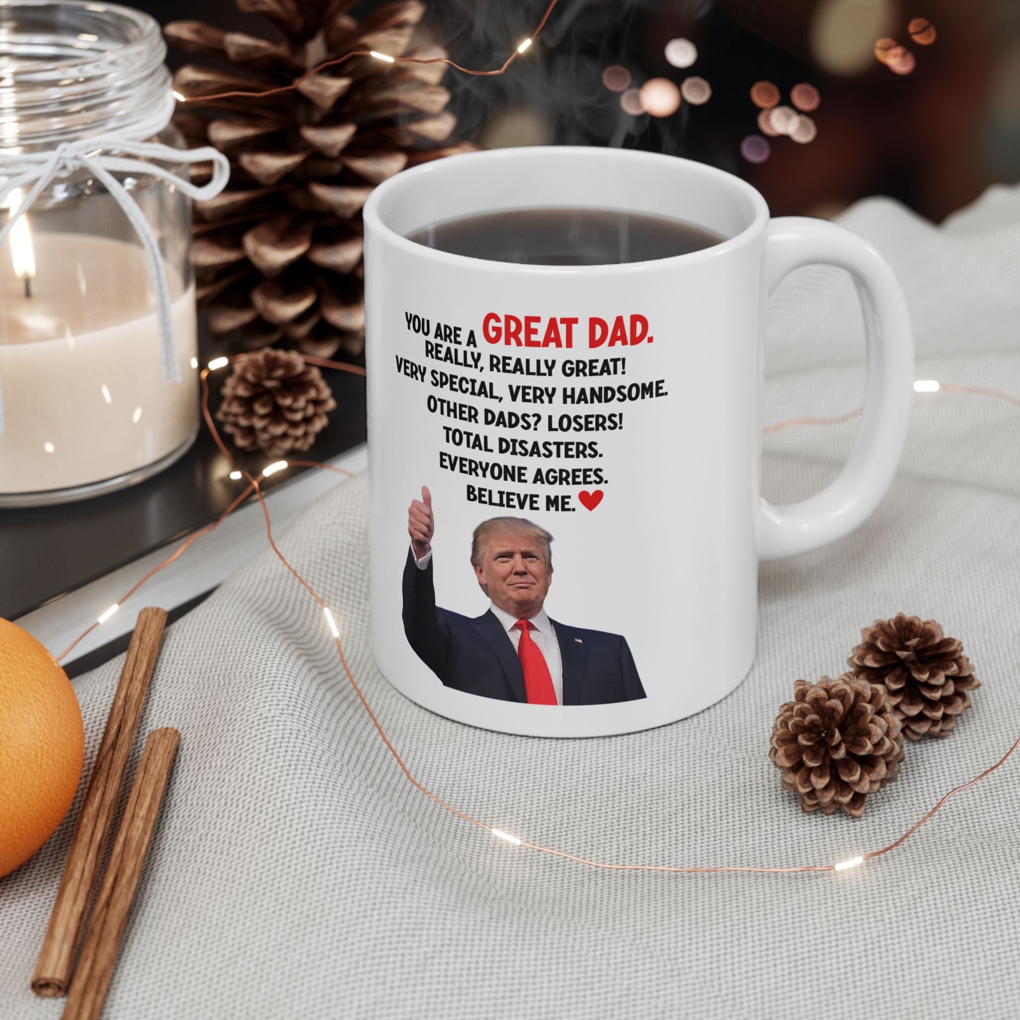 Trump Funny Dad Mug Gift