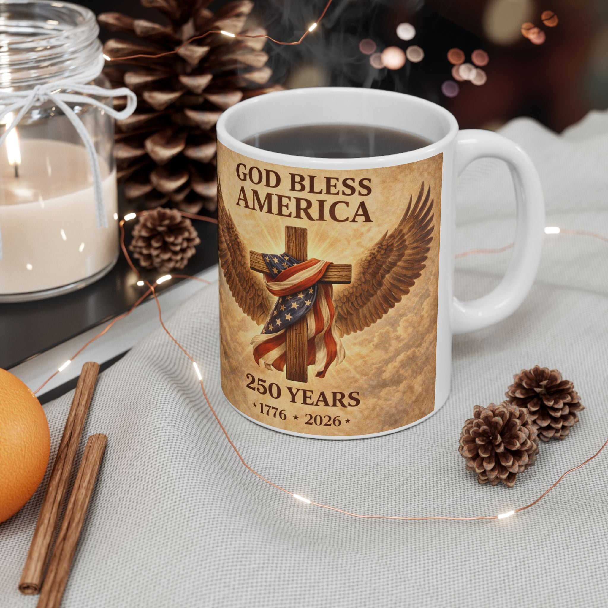 God Bless America Mug