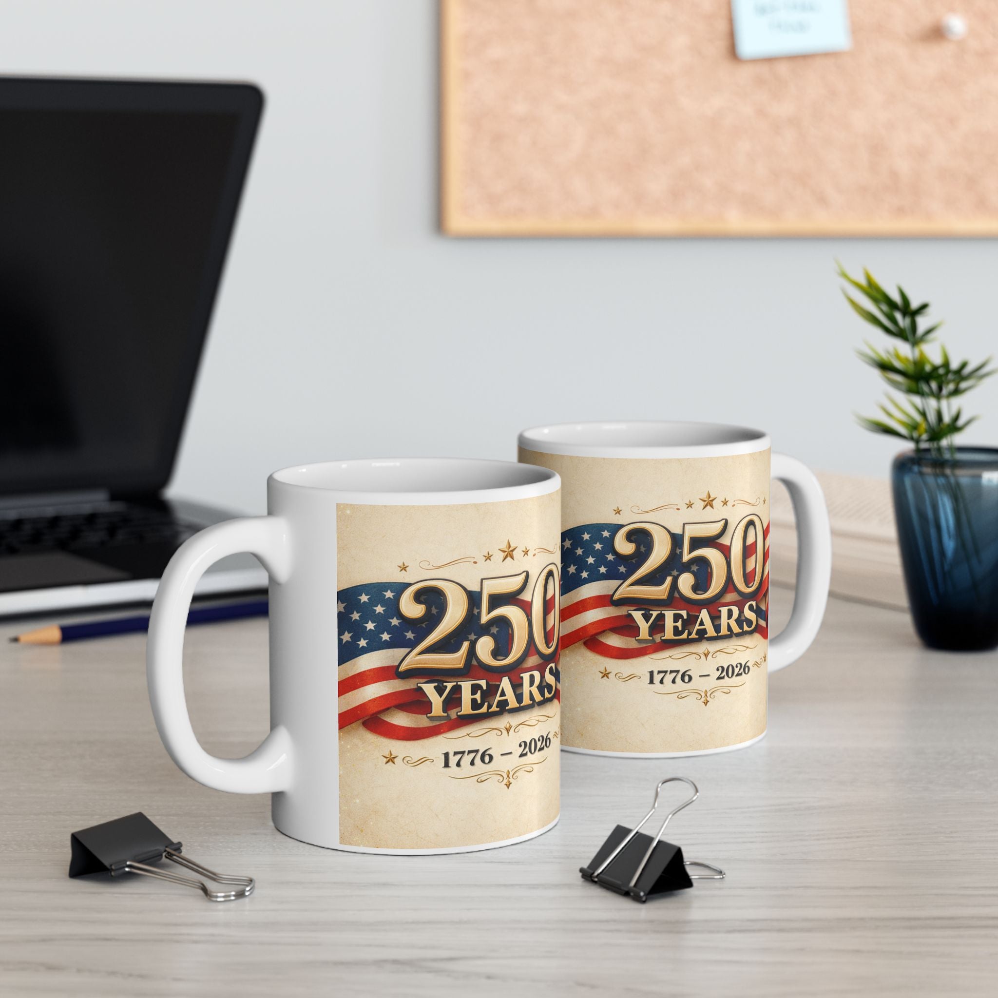 250 Years America Mug