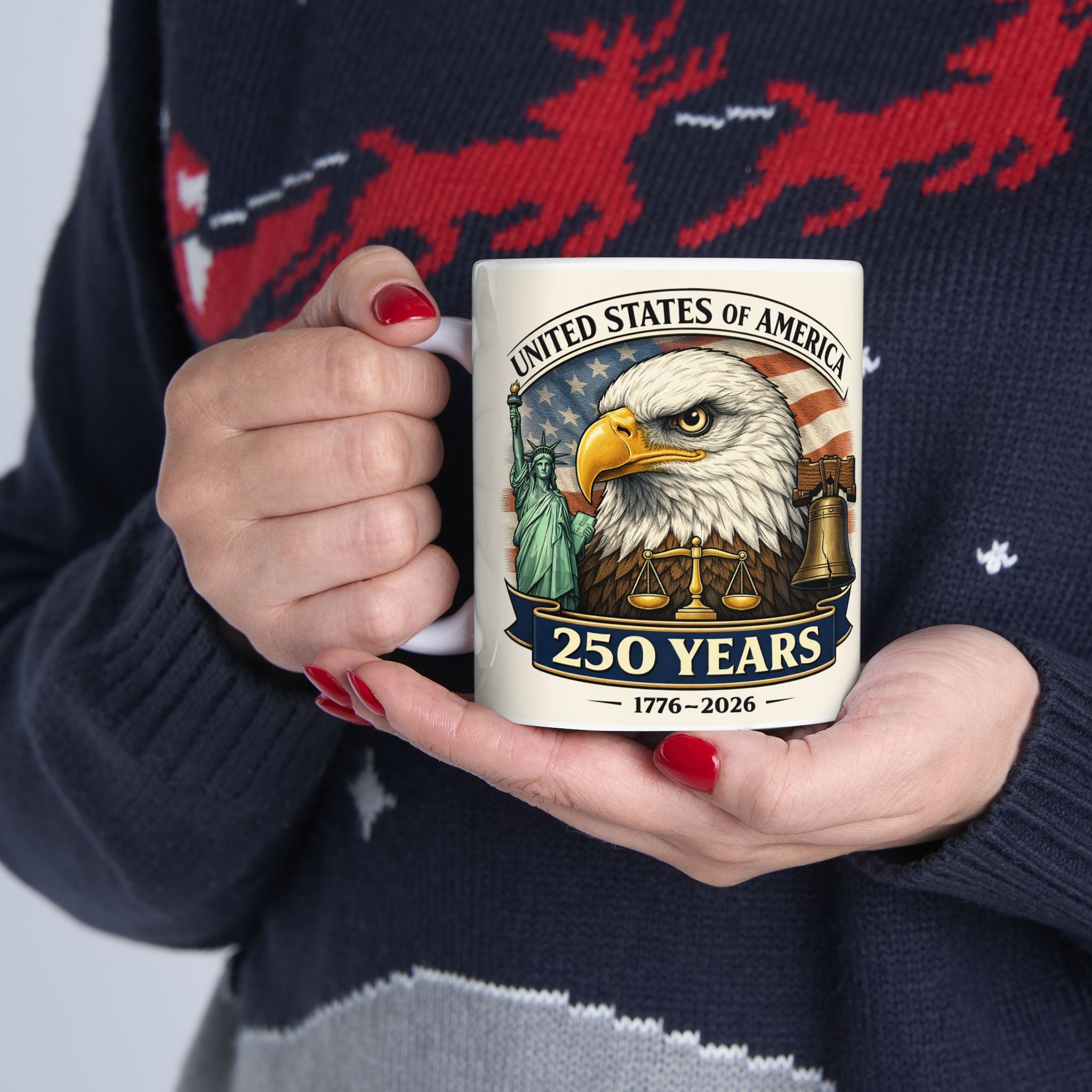 America 250 Years Mug