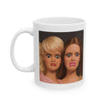 Funny Disgusted Doll Faces Coffee Mug
