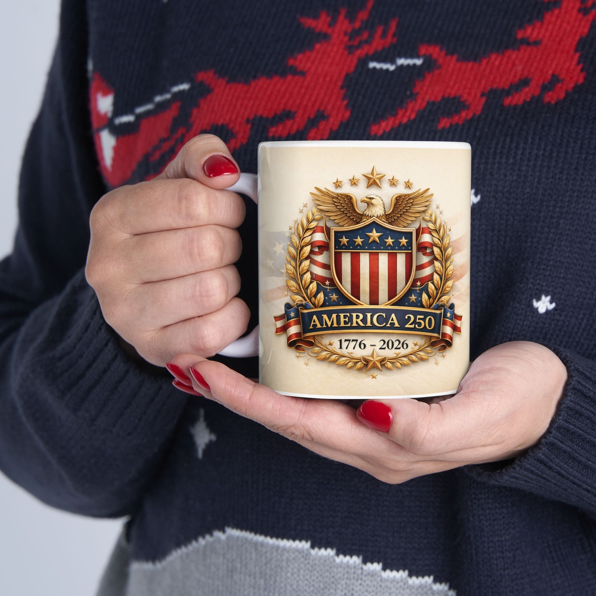 America 250 Anniversary Mug 1776–2026