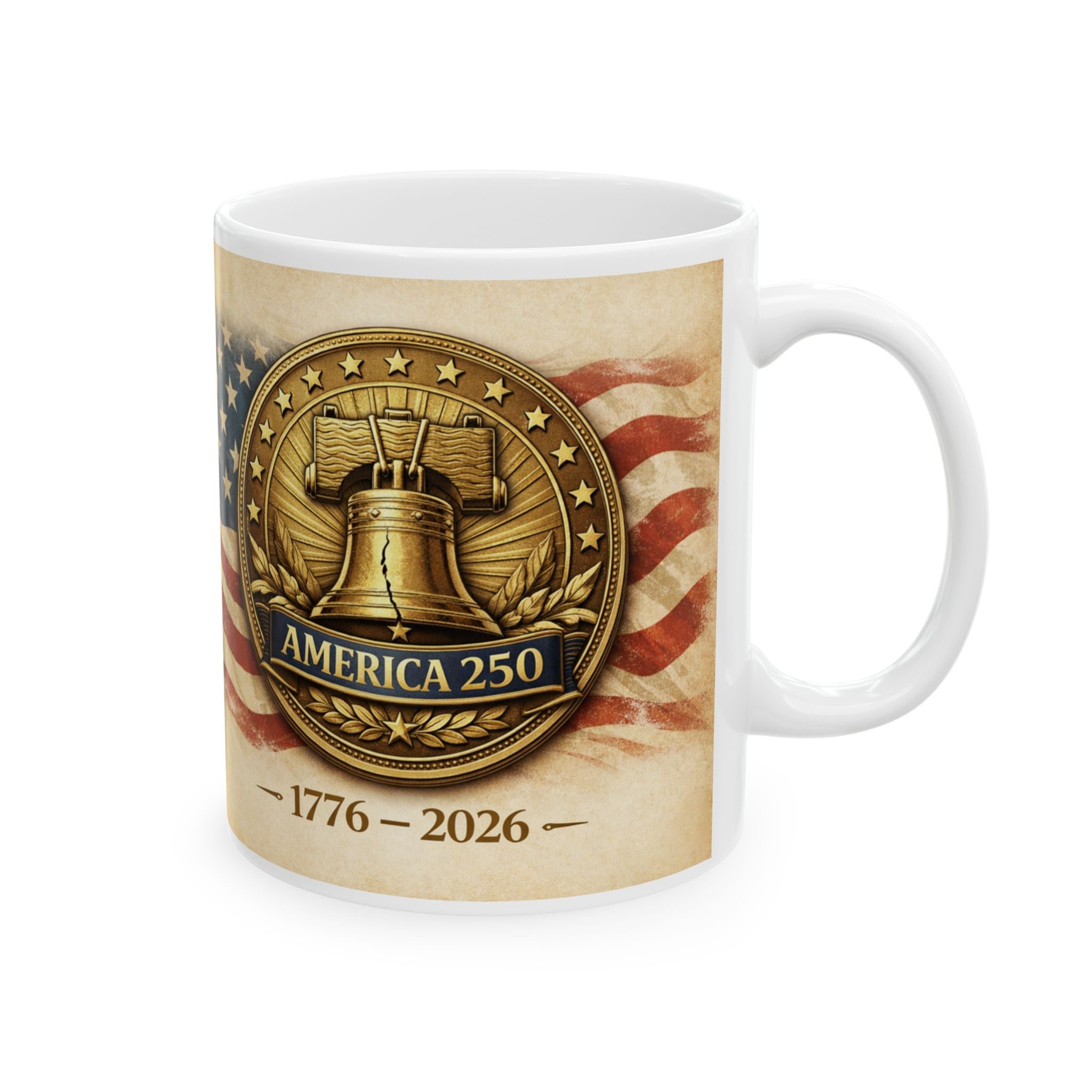 America 250 Liberty Bell Mug