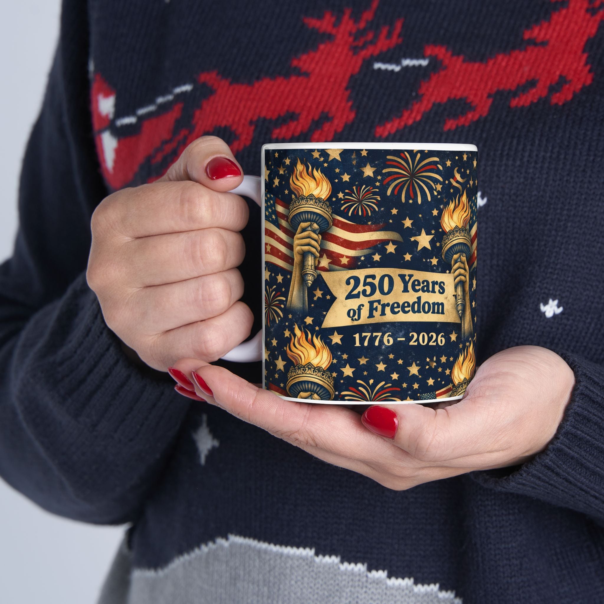 250 Years of Freedom Mug 1776–2026