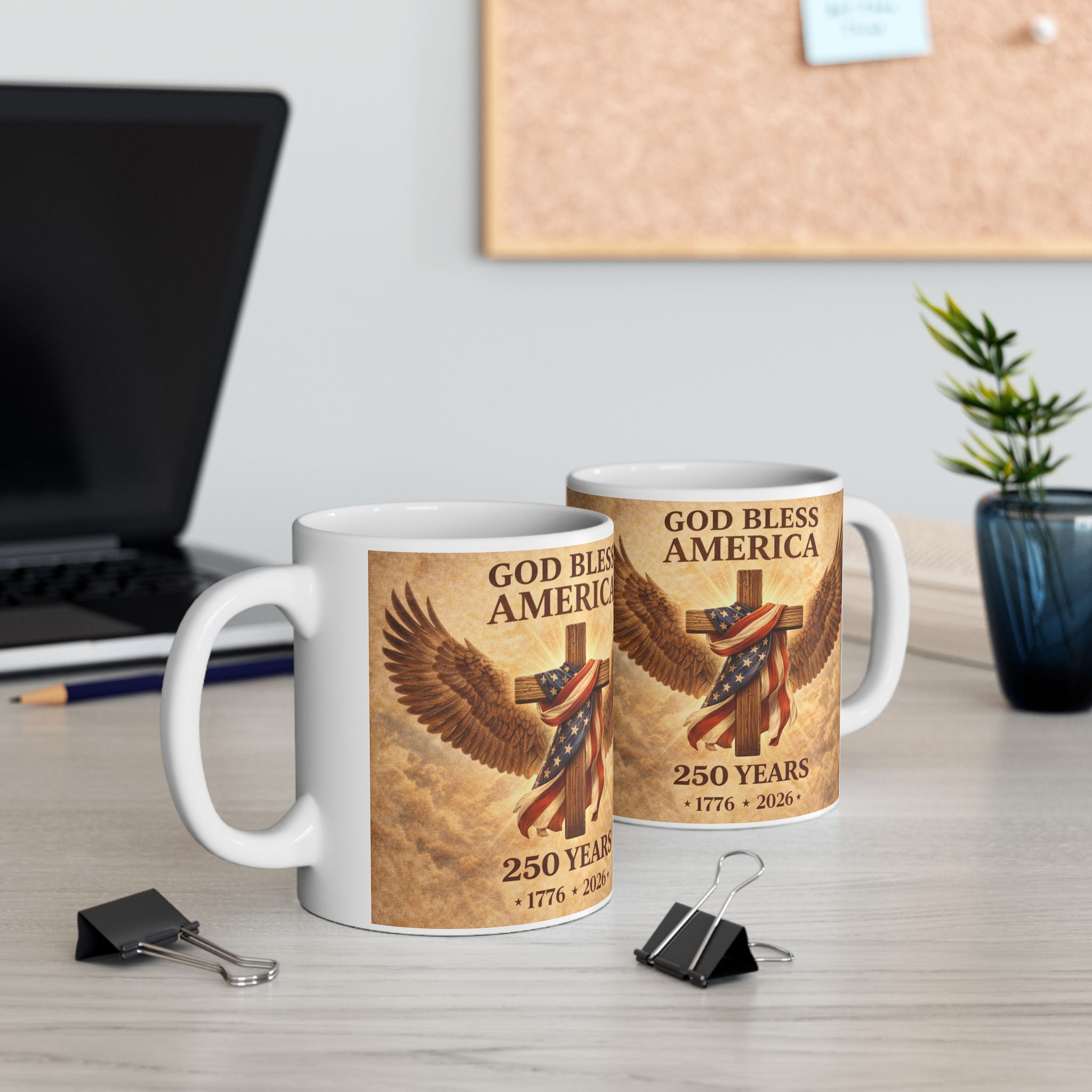 God Bless America Mug