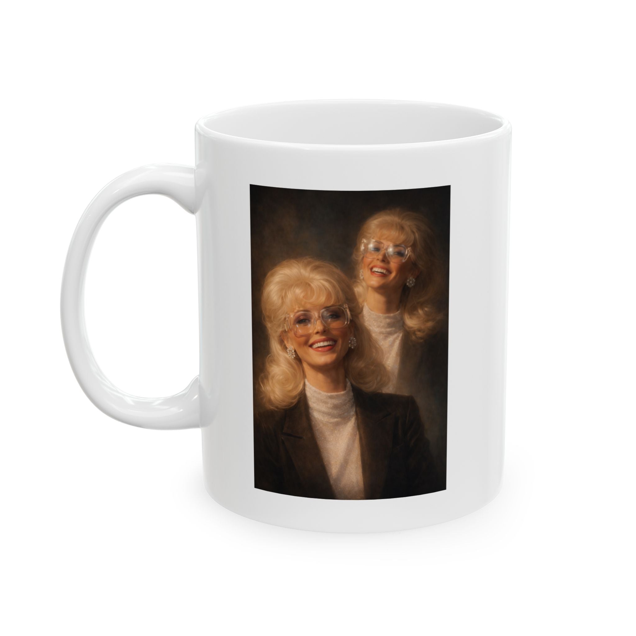 Vintage Style Country Music Legend Portrait Coffee Mug