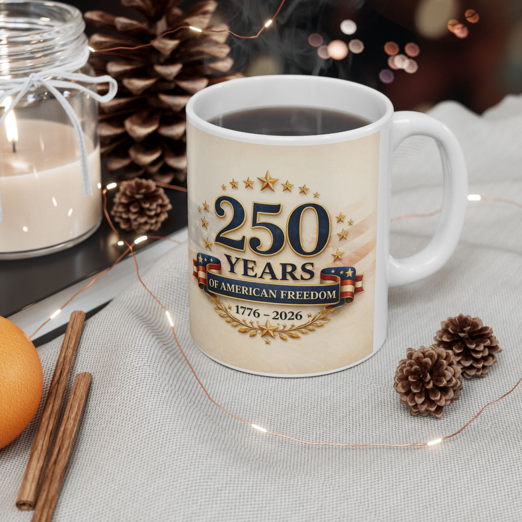 250 Years of American Freedom Mug