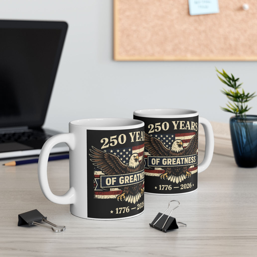 250 Years of Greatness Mug