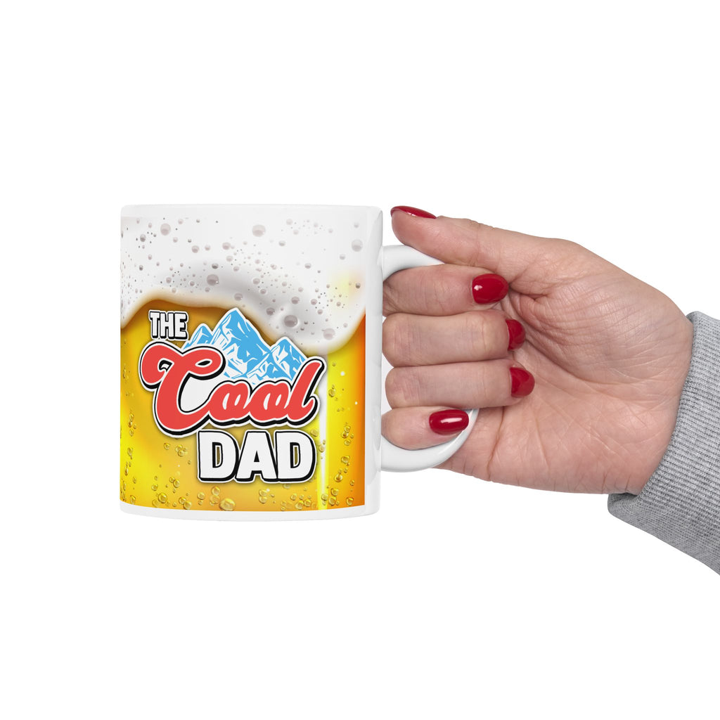 The Cool Dad Funny Beer Mug