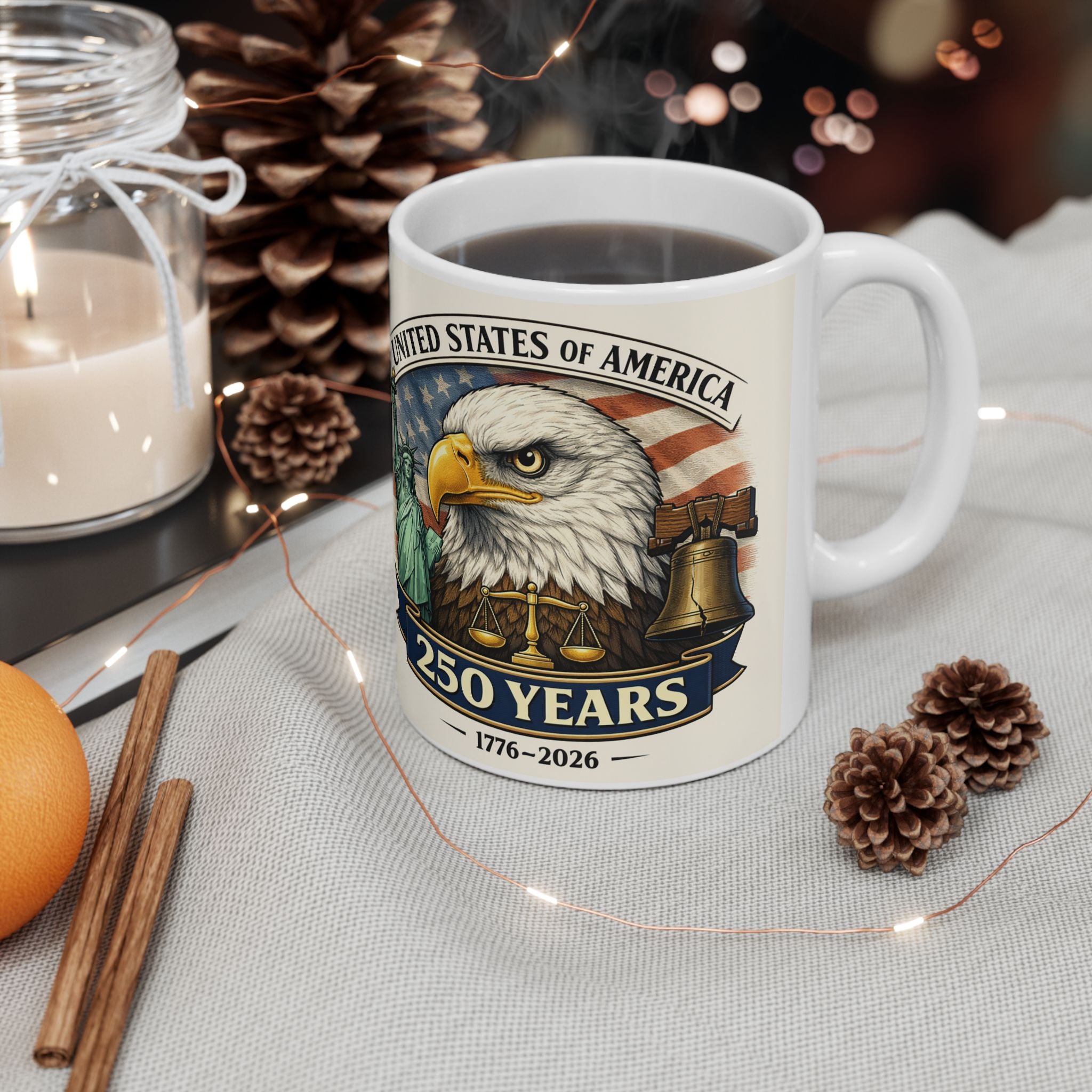 America 250 Years Mug