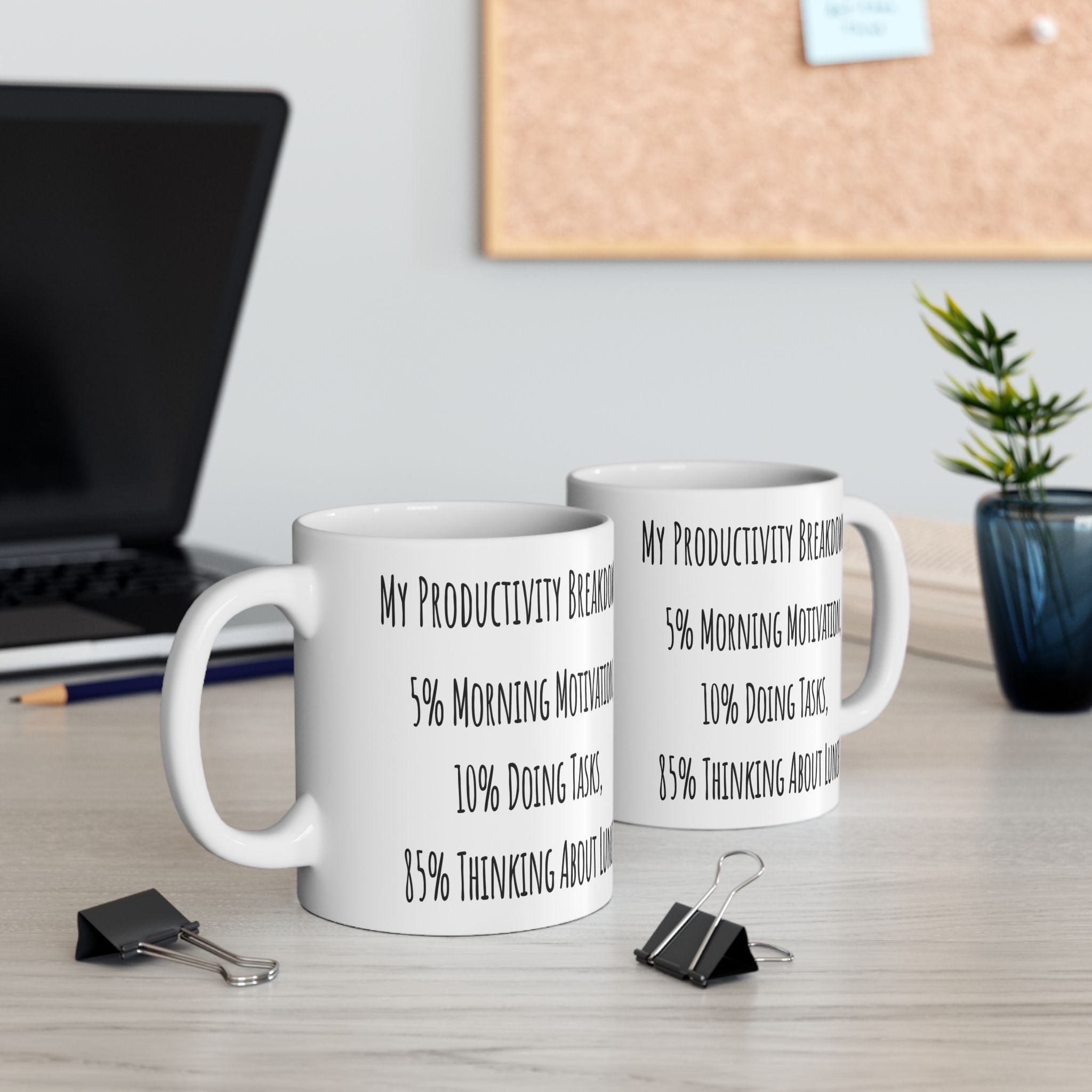 Funny Productivity Breakdown Coffee Mug