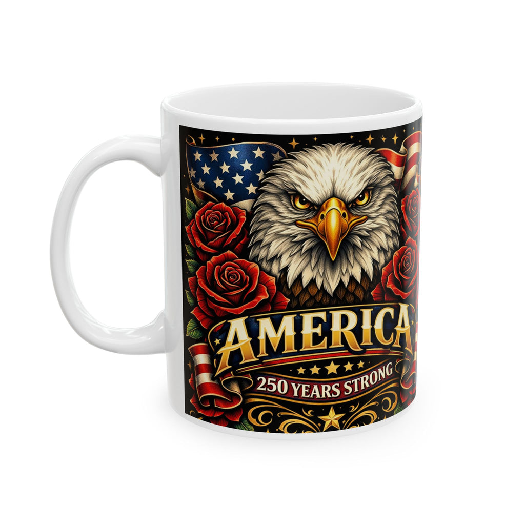 America 250 Years Strong Mug