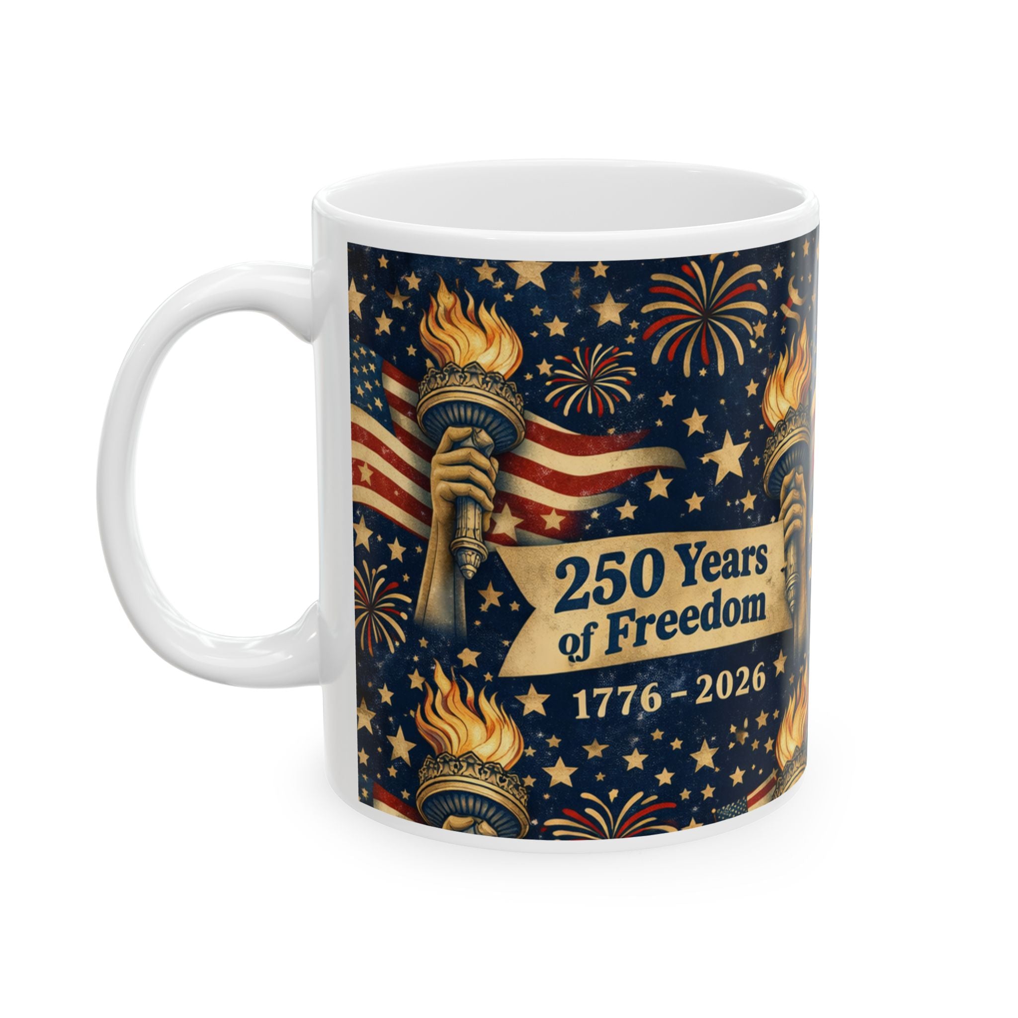 250 Years of Freedom Mug 1776–2026