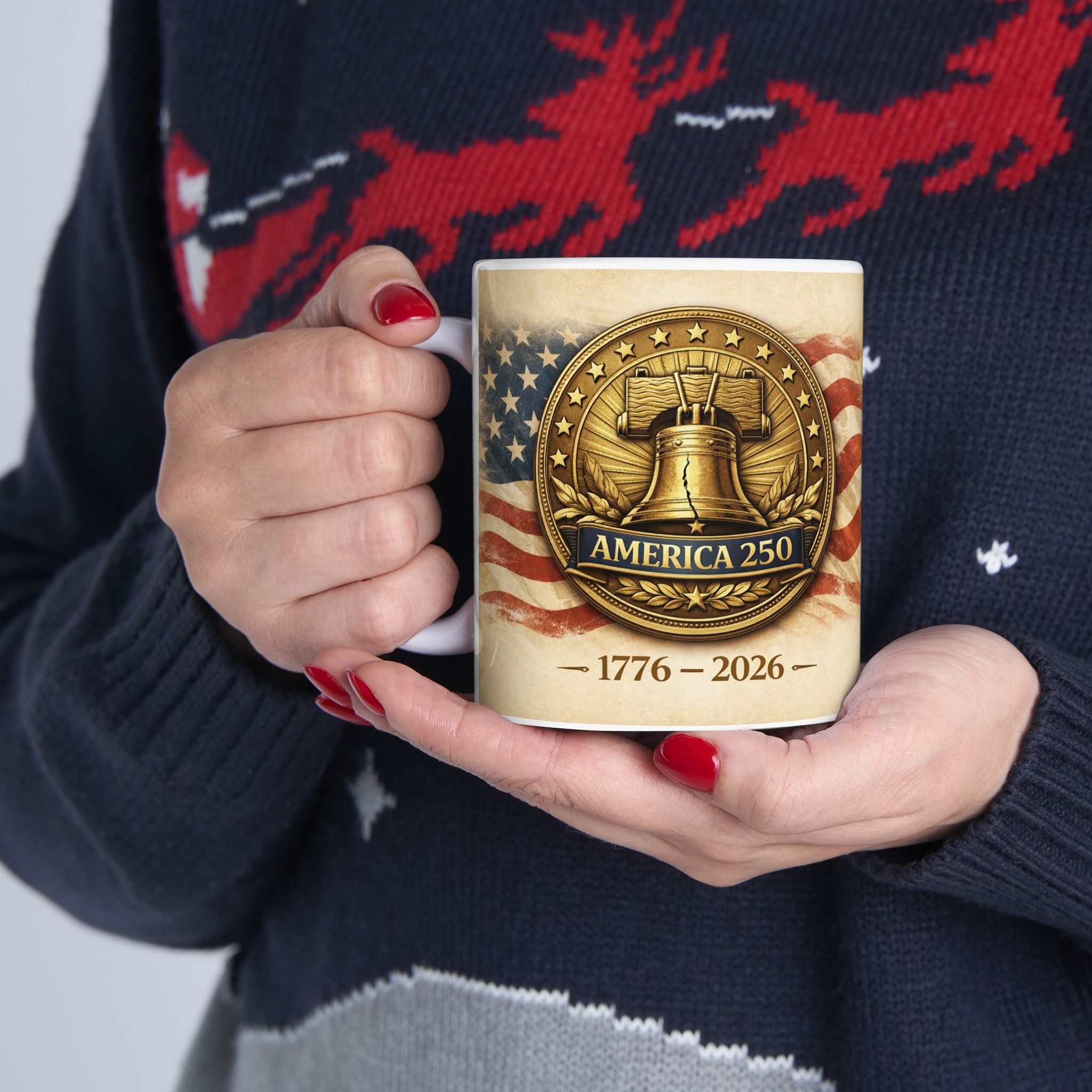 America 250 Liberty Bell Mug