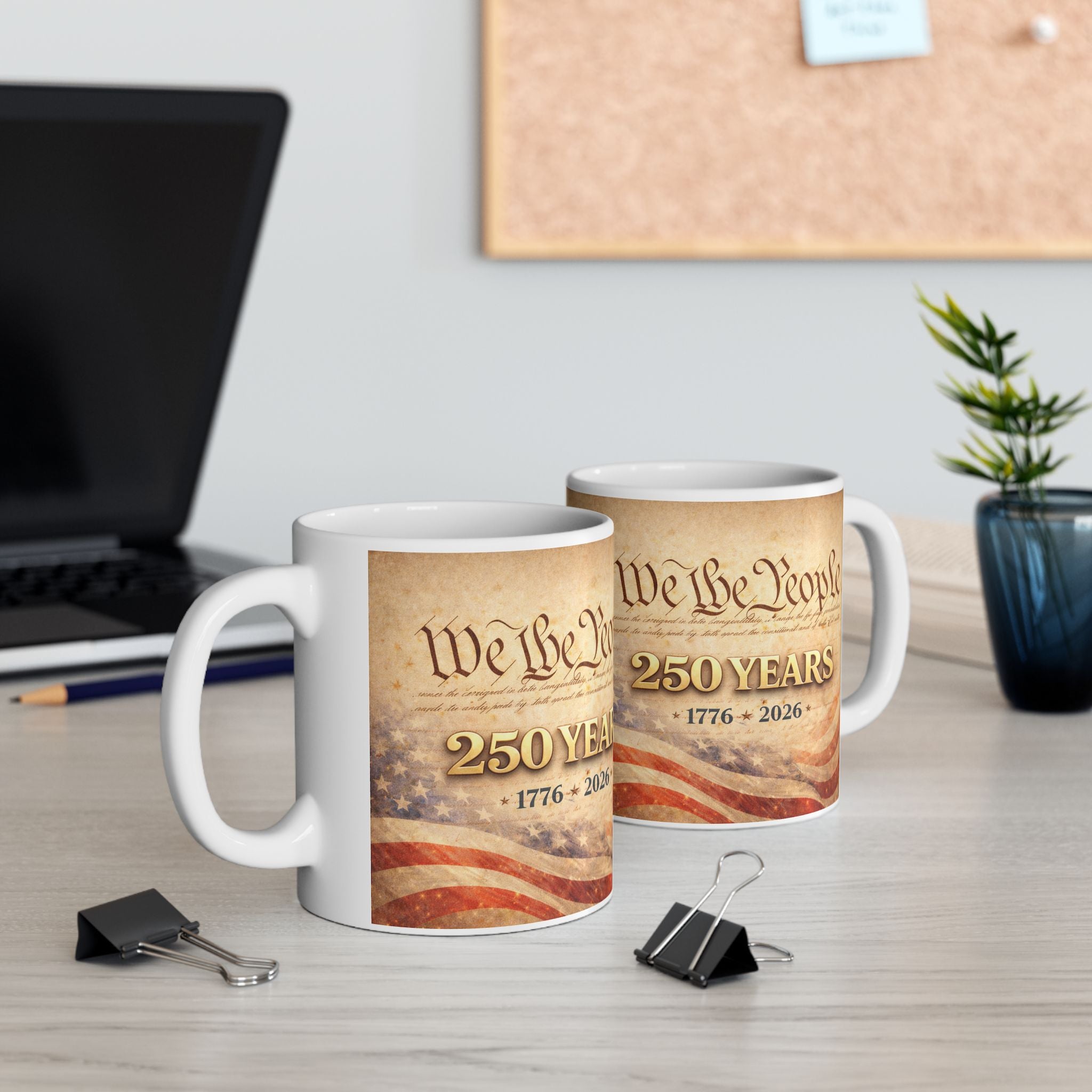 We The People 250 Years Mug
