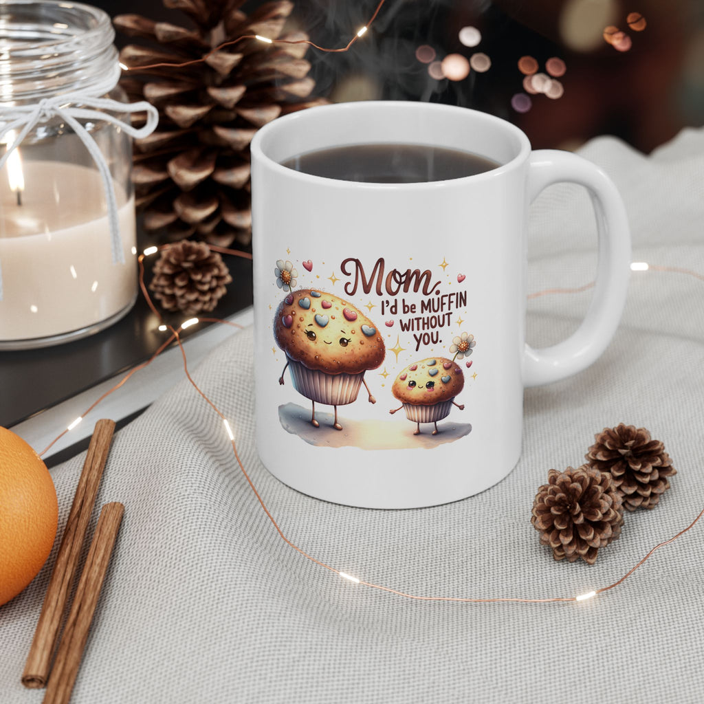 Mom I’d Be Muffin Without You Mug
