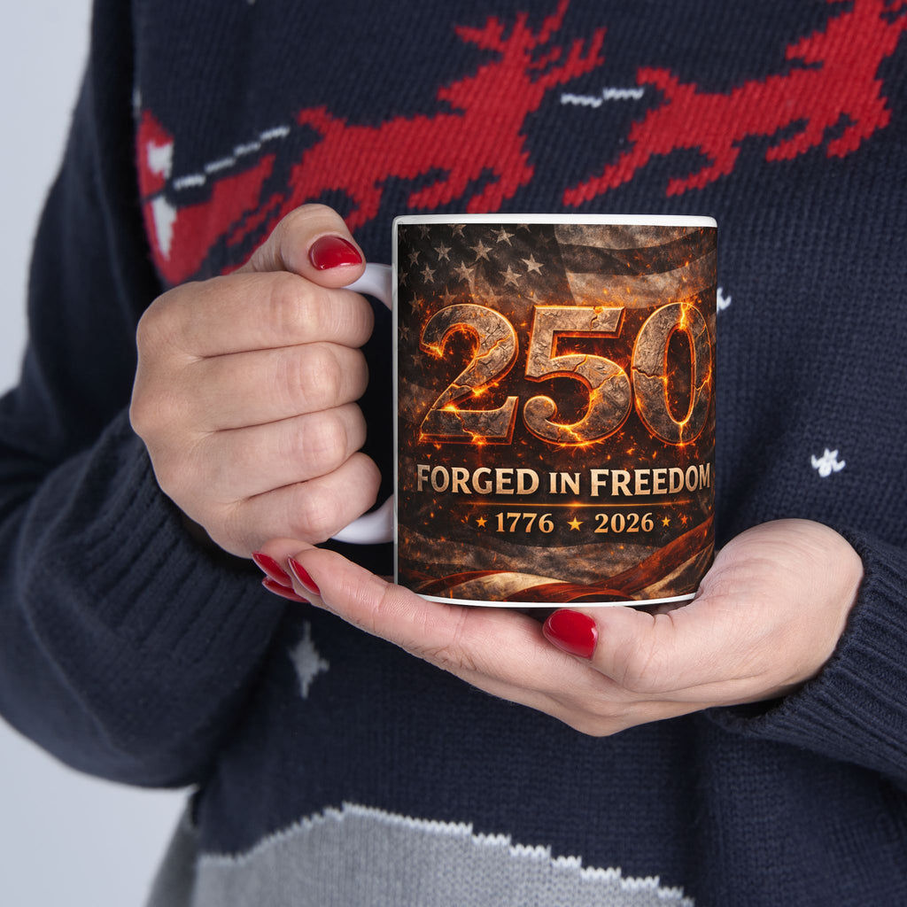 250 Years Forged in Freedom Mug