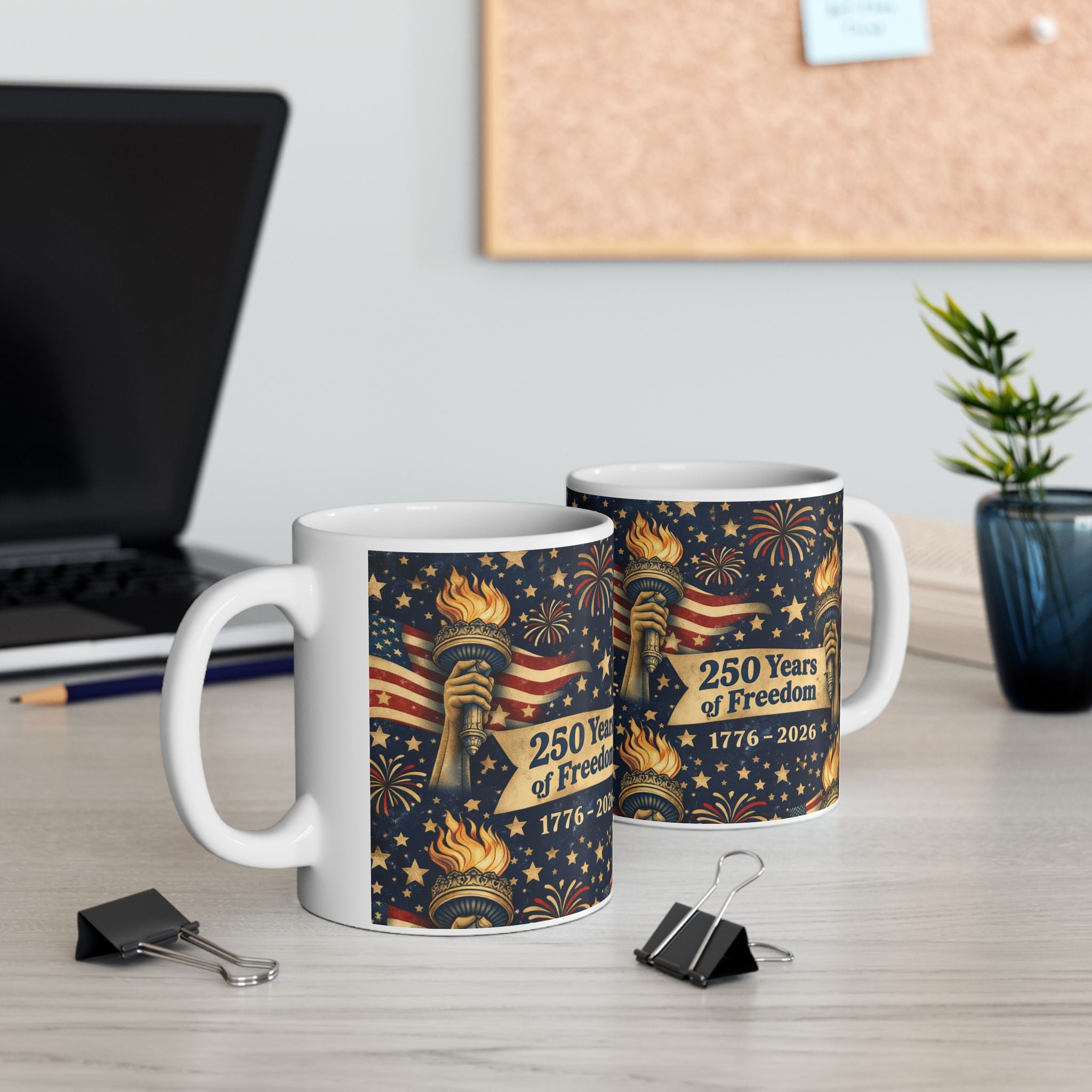 250 Years of Freedom Mug 1776–2026