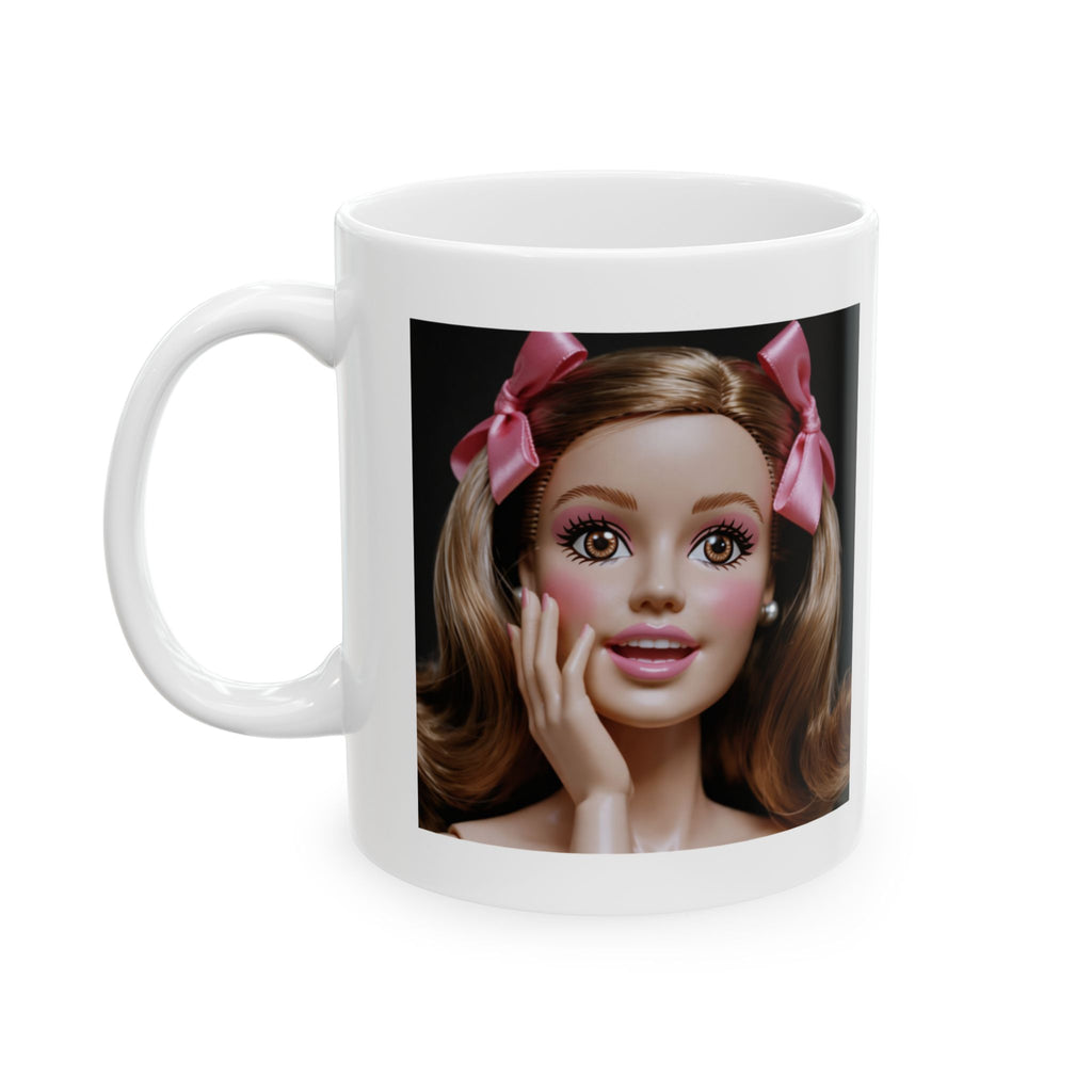 Cute Surprise Doll Coffee Mug