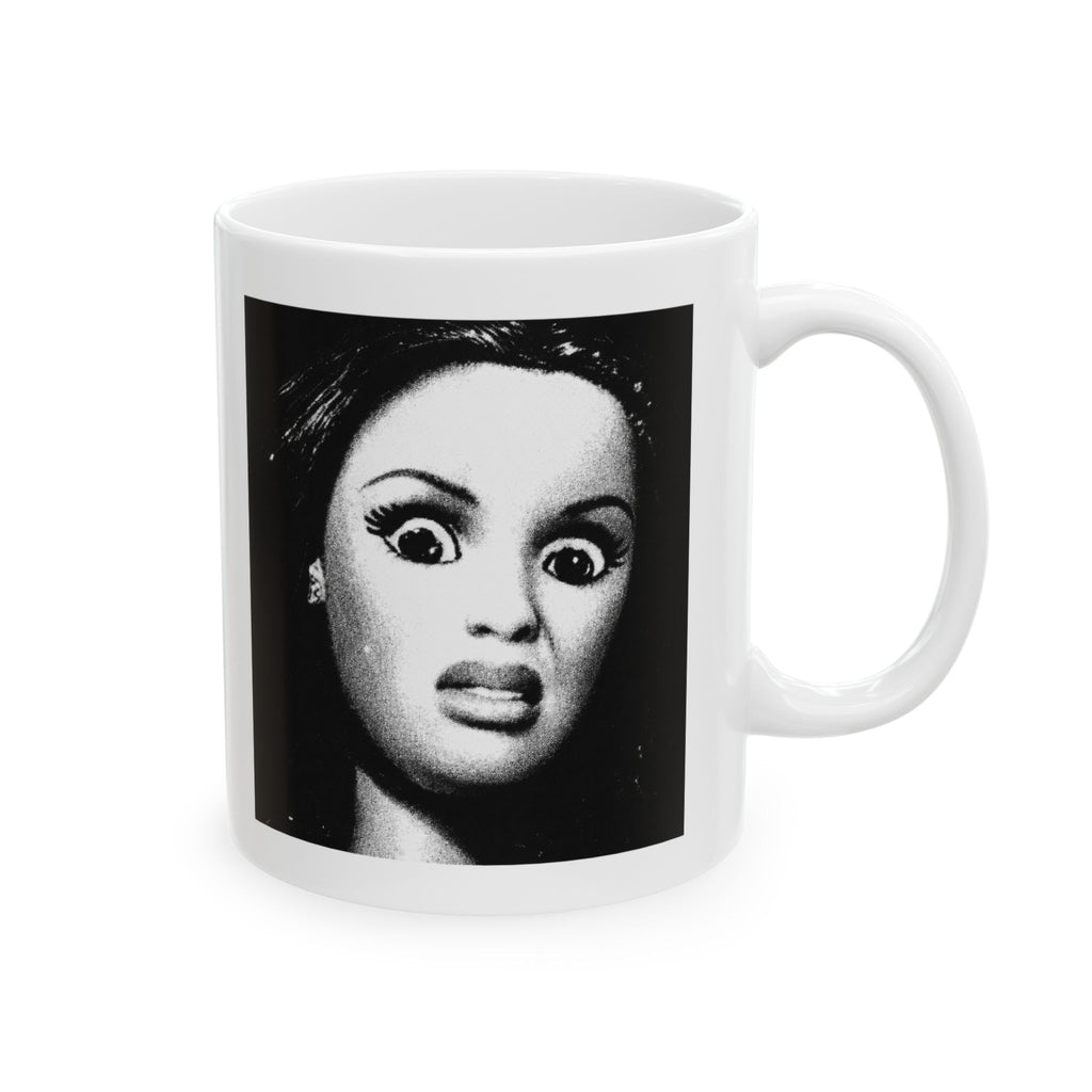 Funny Shocked Reaction Face Coffee Mug