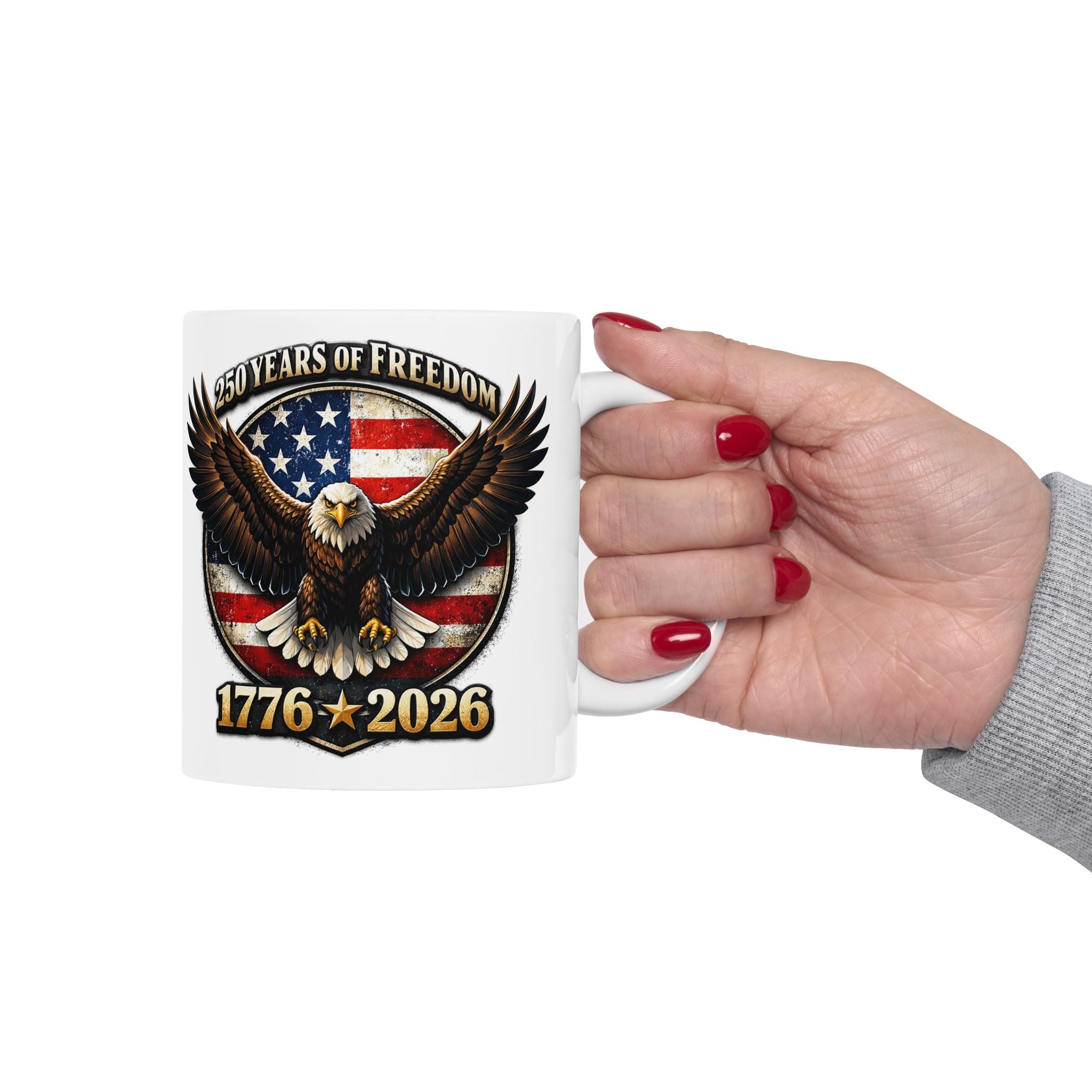 250 Years of Freedom Eagle Mug