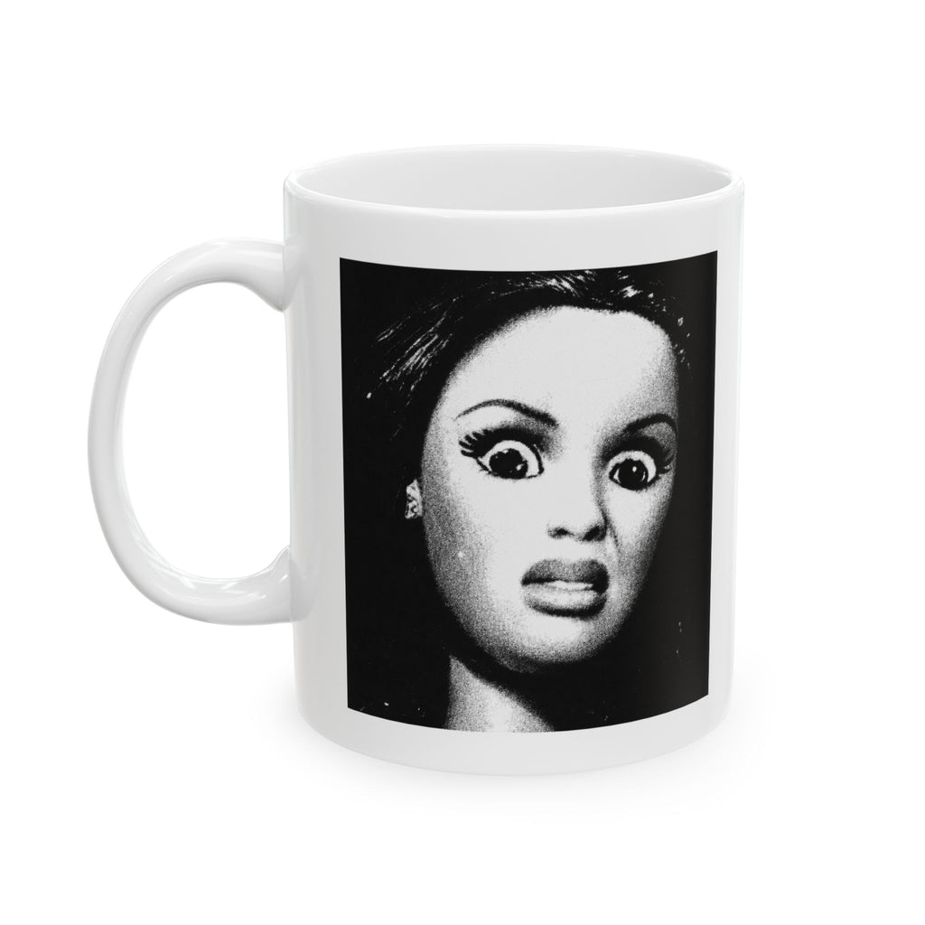 Funny Shocked Reaction Face Coffee Mug