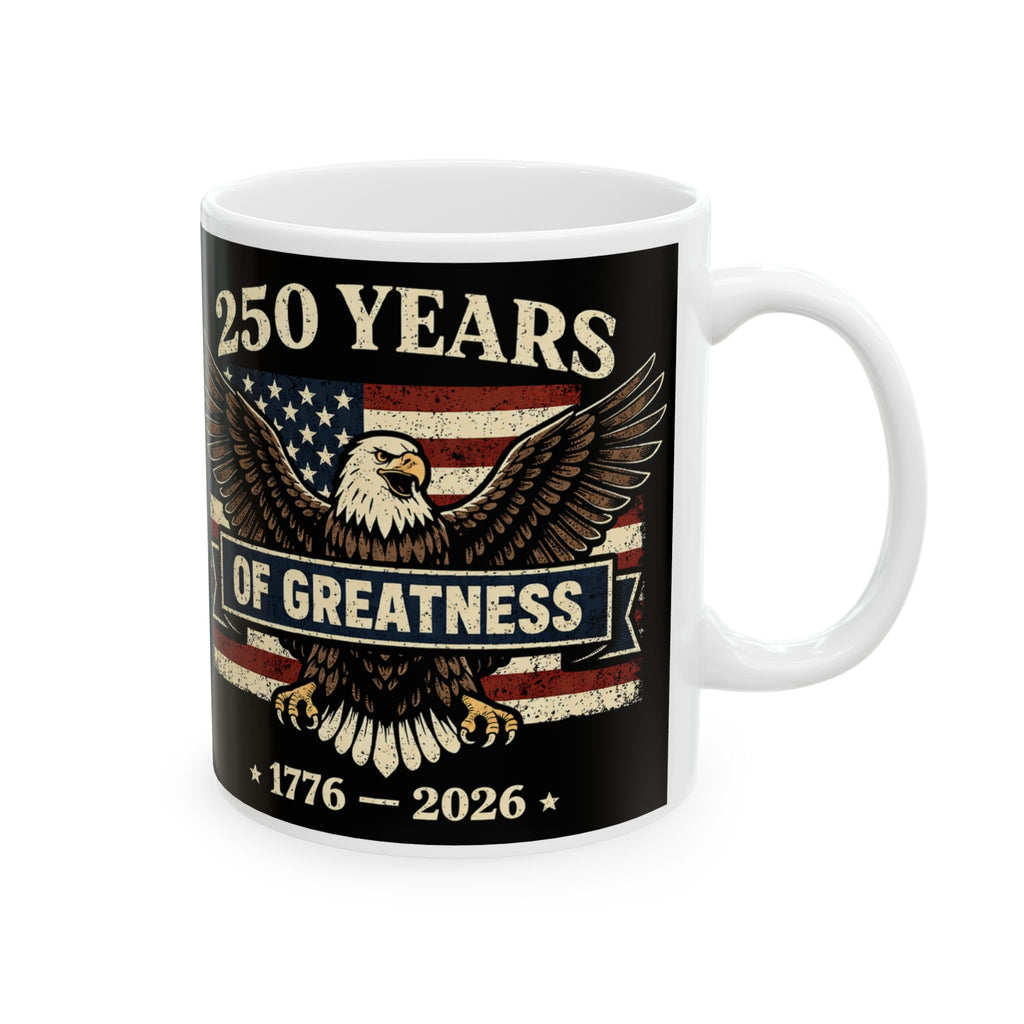 250 Years of Greatness Mug