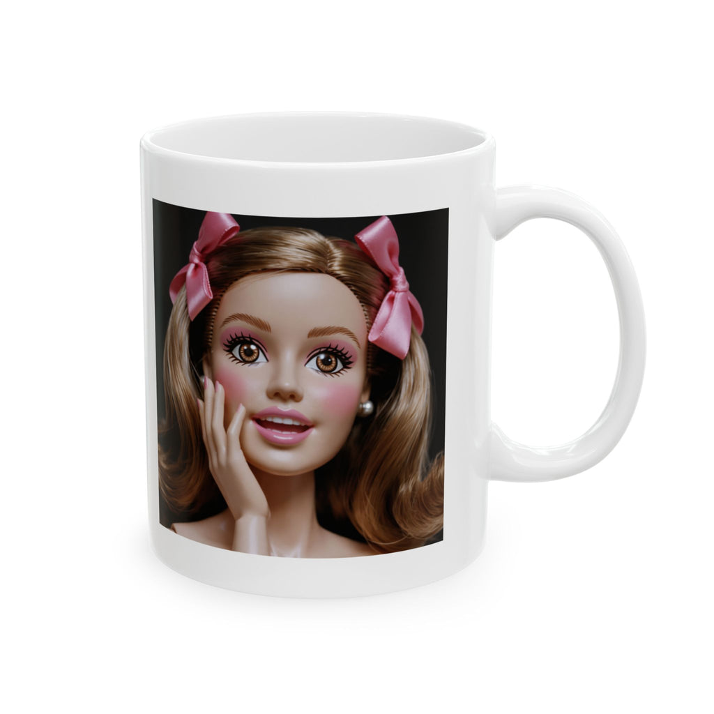 Cute Surprise Doll Coffee Mug
