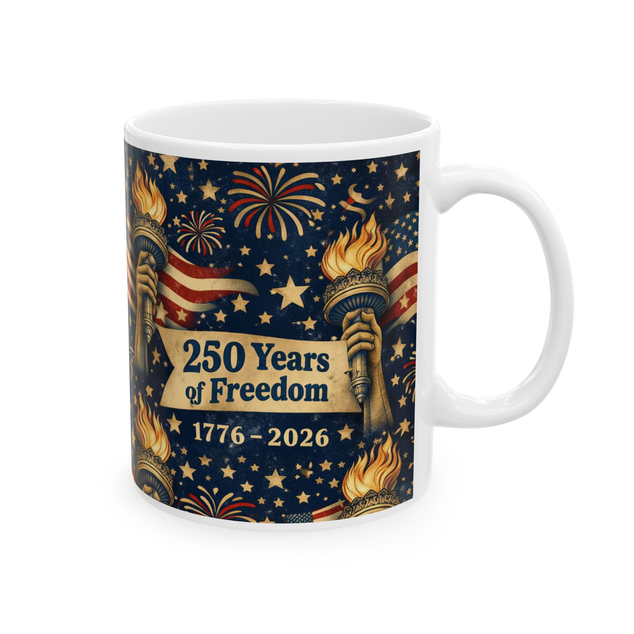 250 Years of Freedom Mug 1776–2026