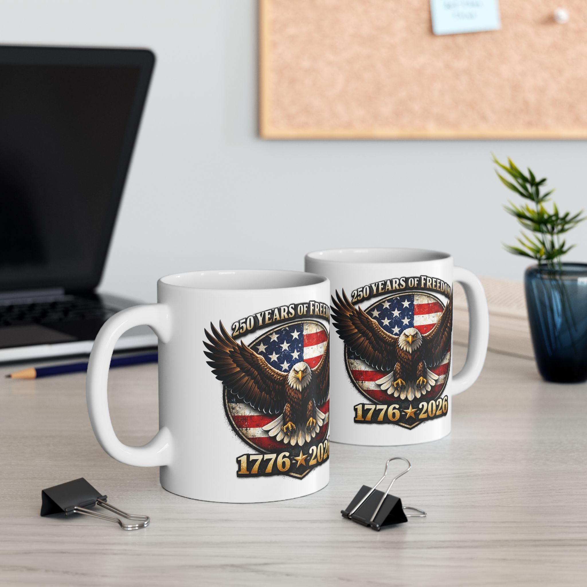 250 Years of Freedom Eagle Mug