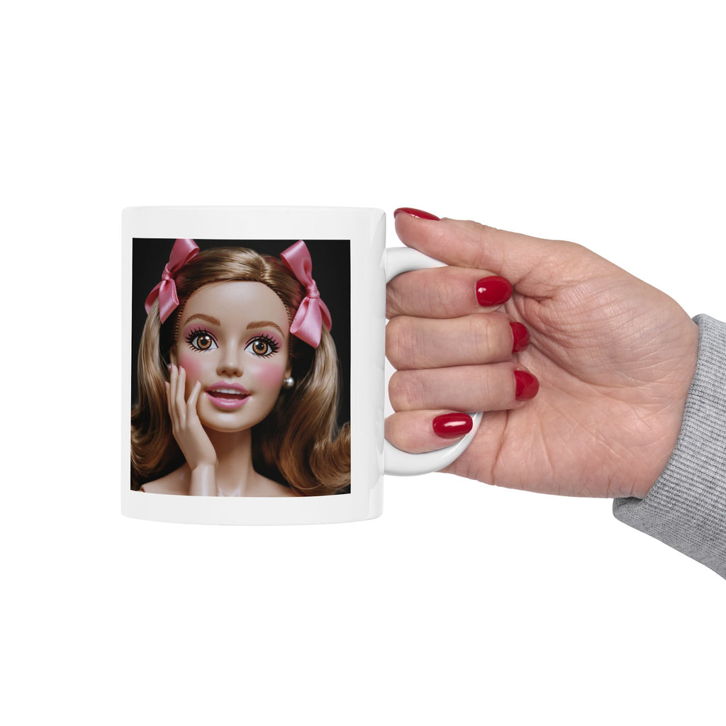 Cute Surprise Doll Coffee Mug
