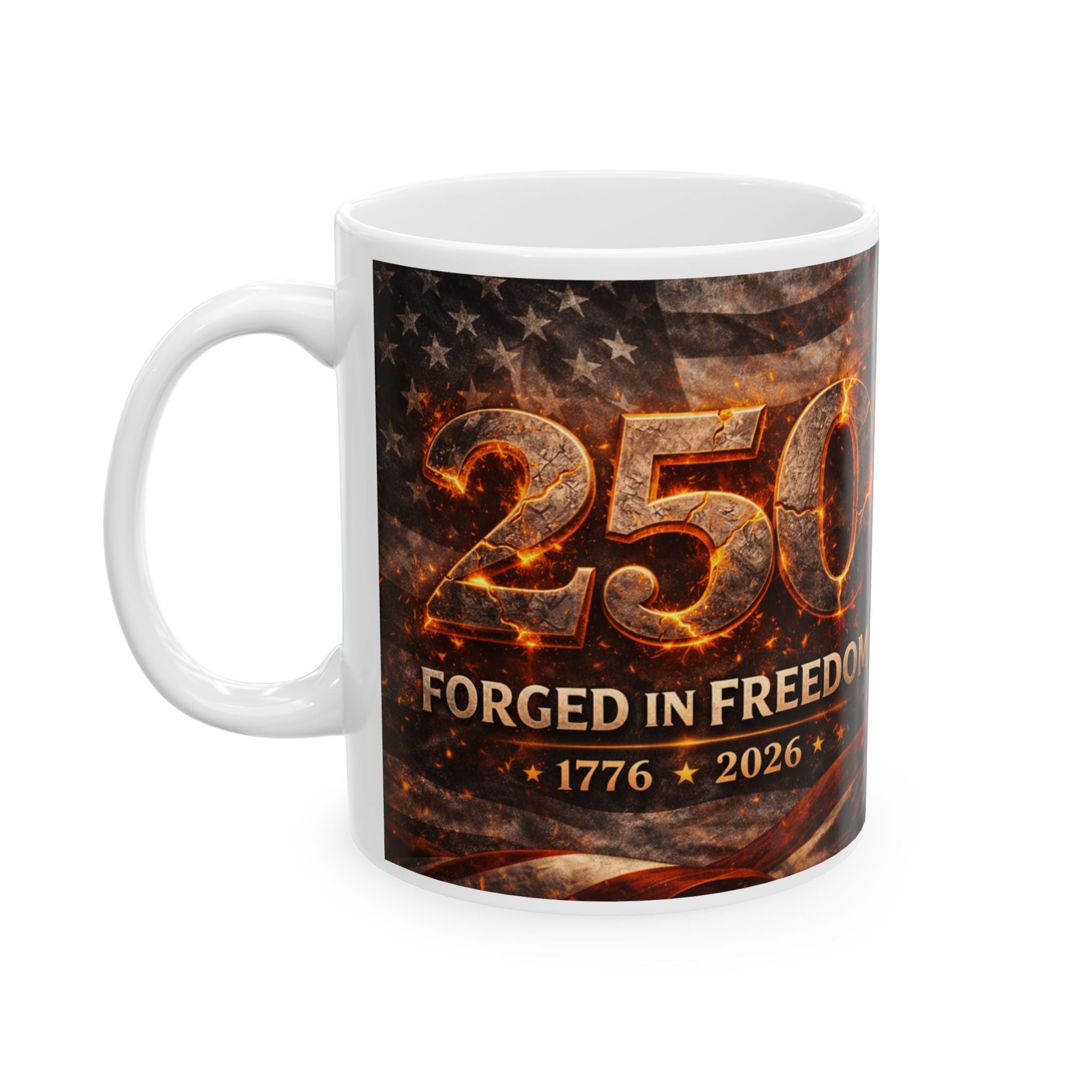 250 Years Forged in Freedom Mug