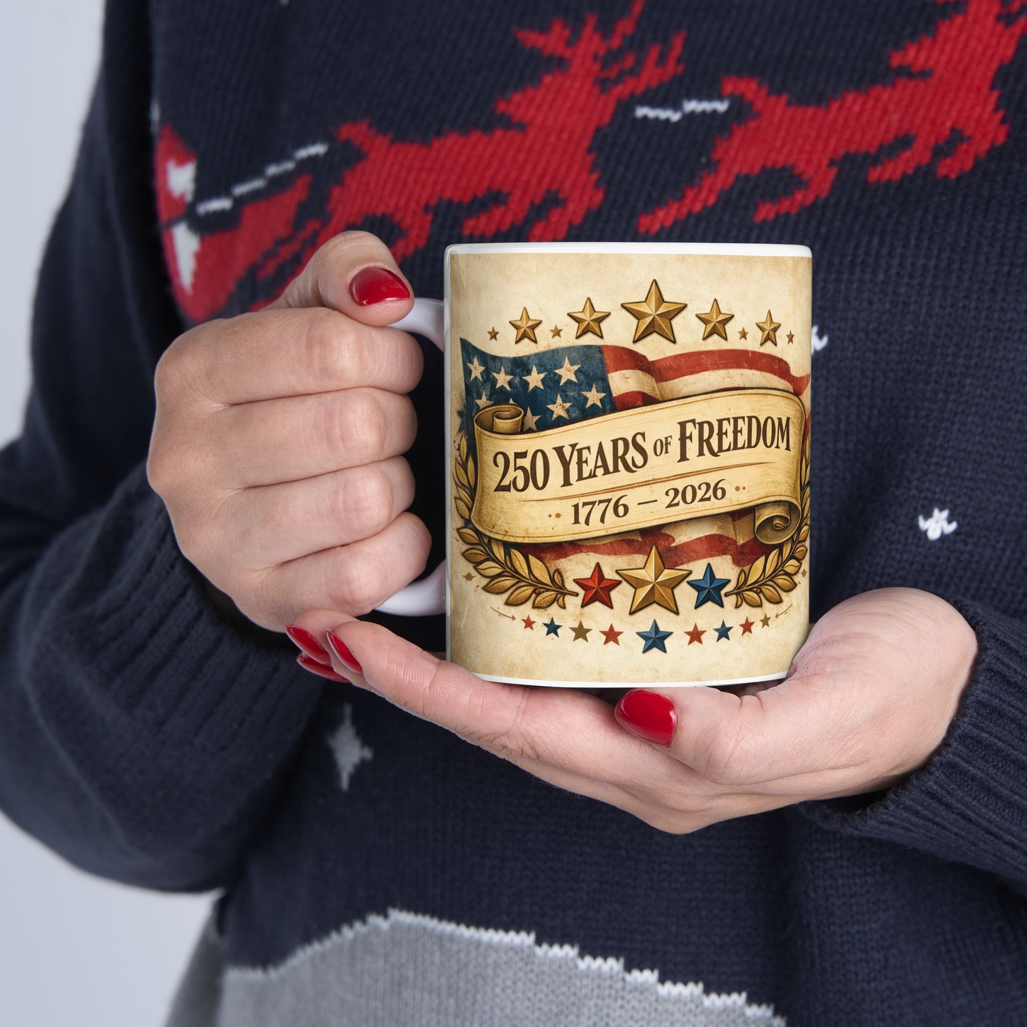 250 Years of Freedom Mug 1776–2026