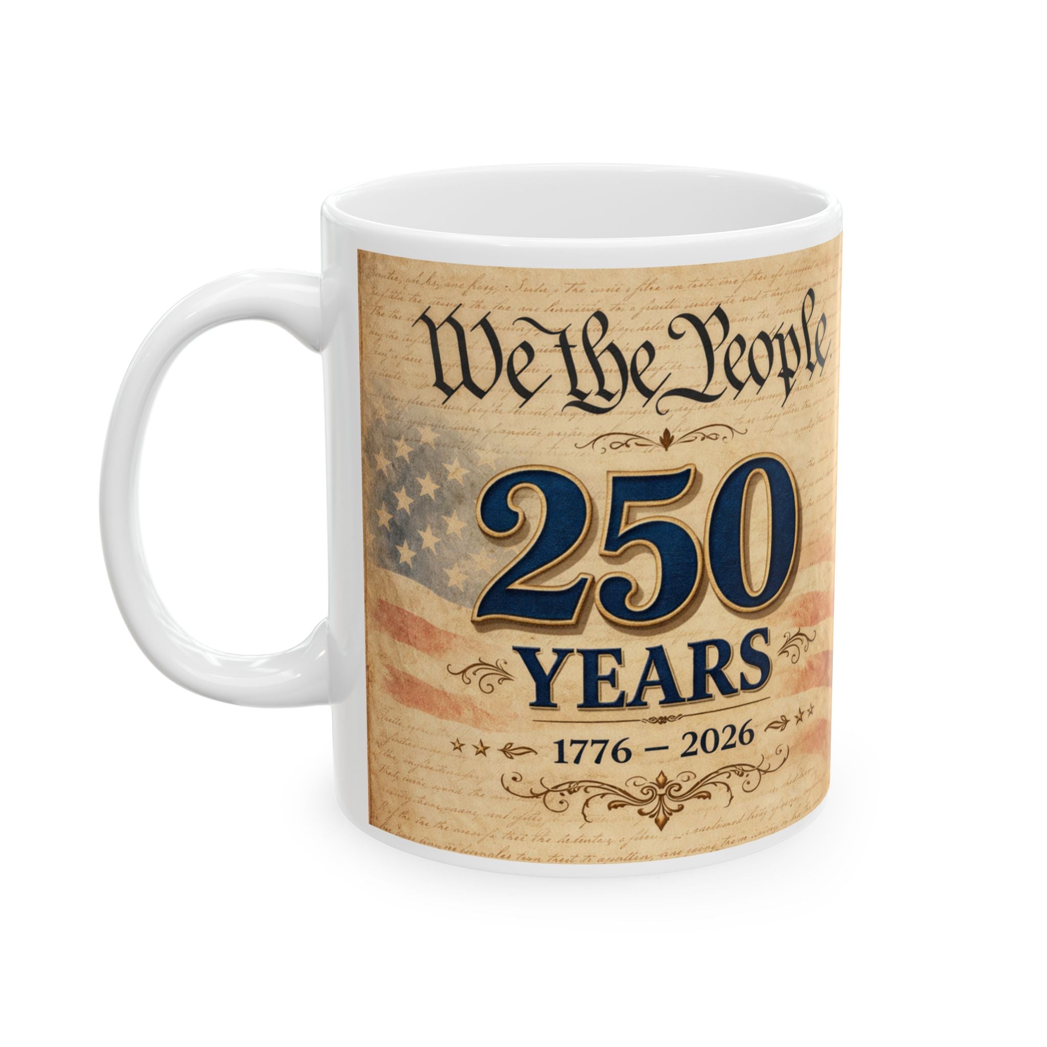We The People 250 Years Mug