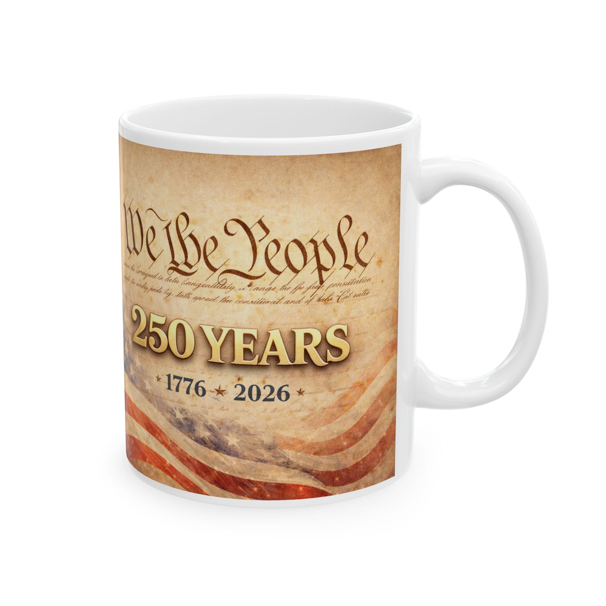 We The People 250 Years Mug