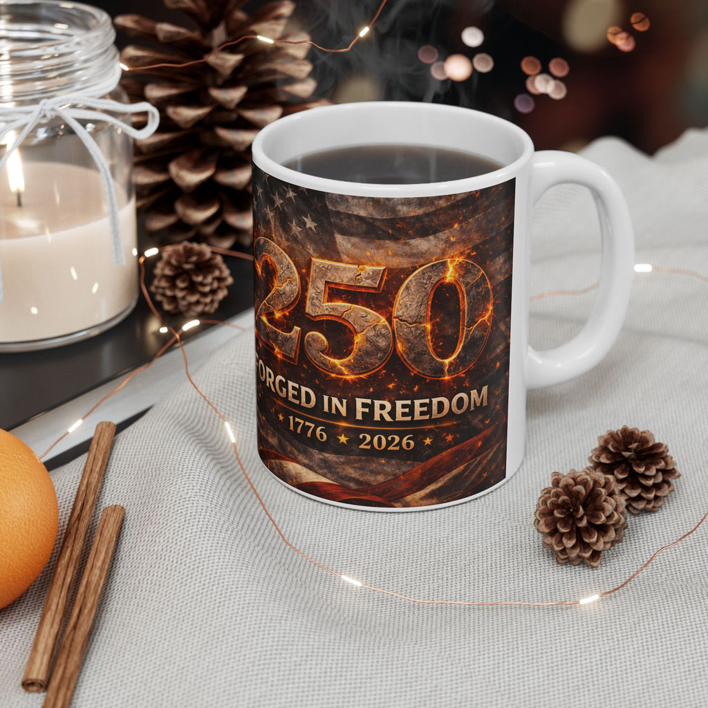 250 Years Forged in Freedom Mug