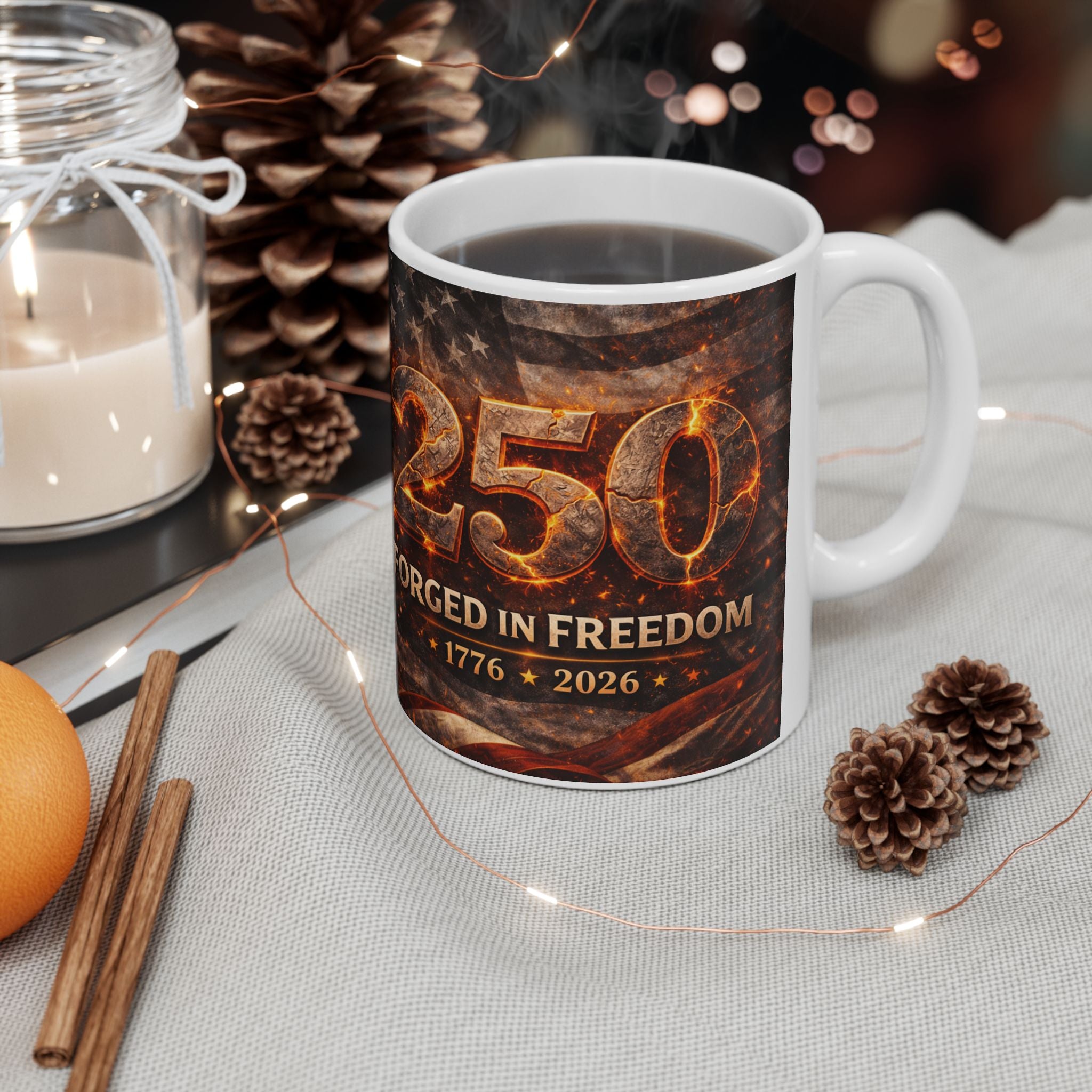 250 Years Forged in Freedom Mug
