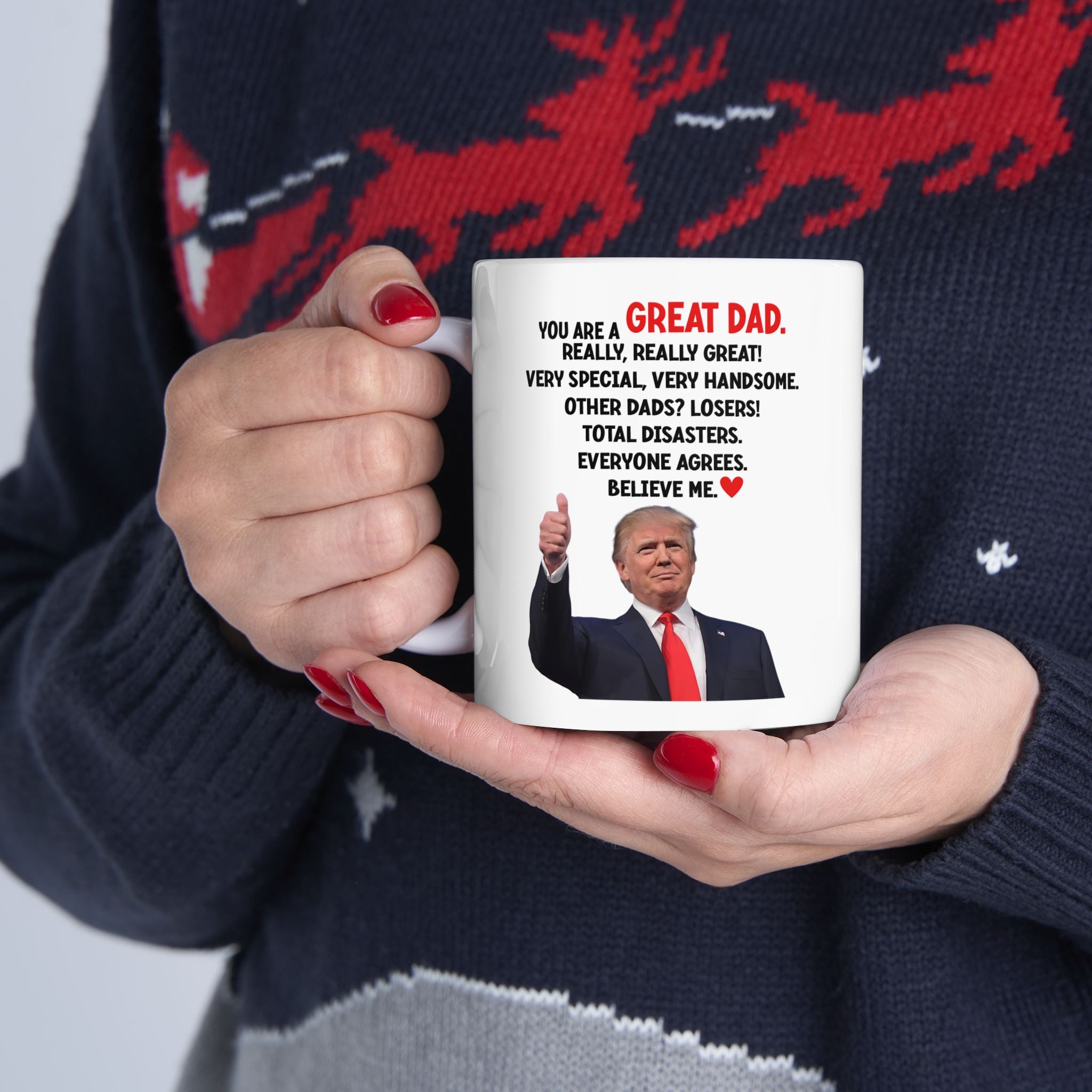 Trump Funny Dad Mug Gift