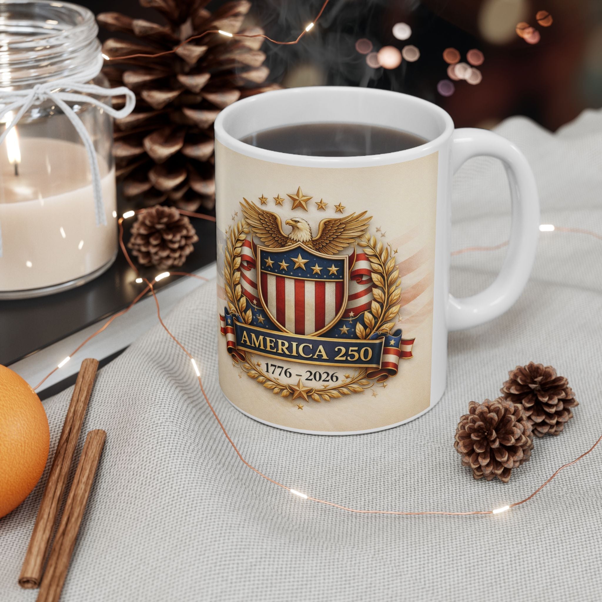 America 250 Anniversary Mug 1776–2026